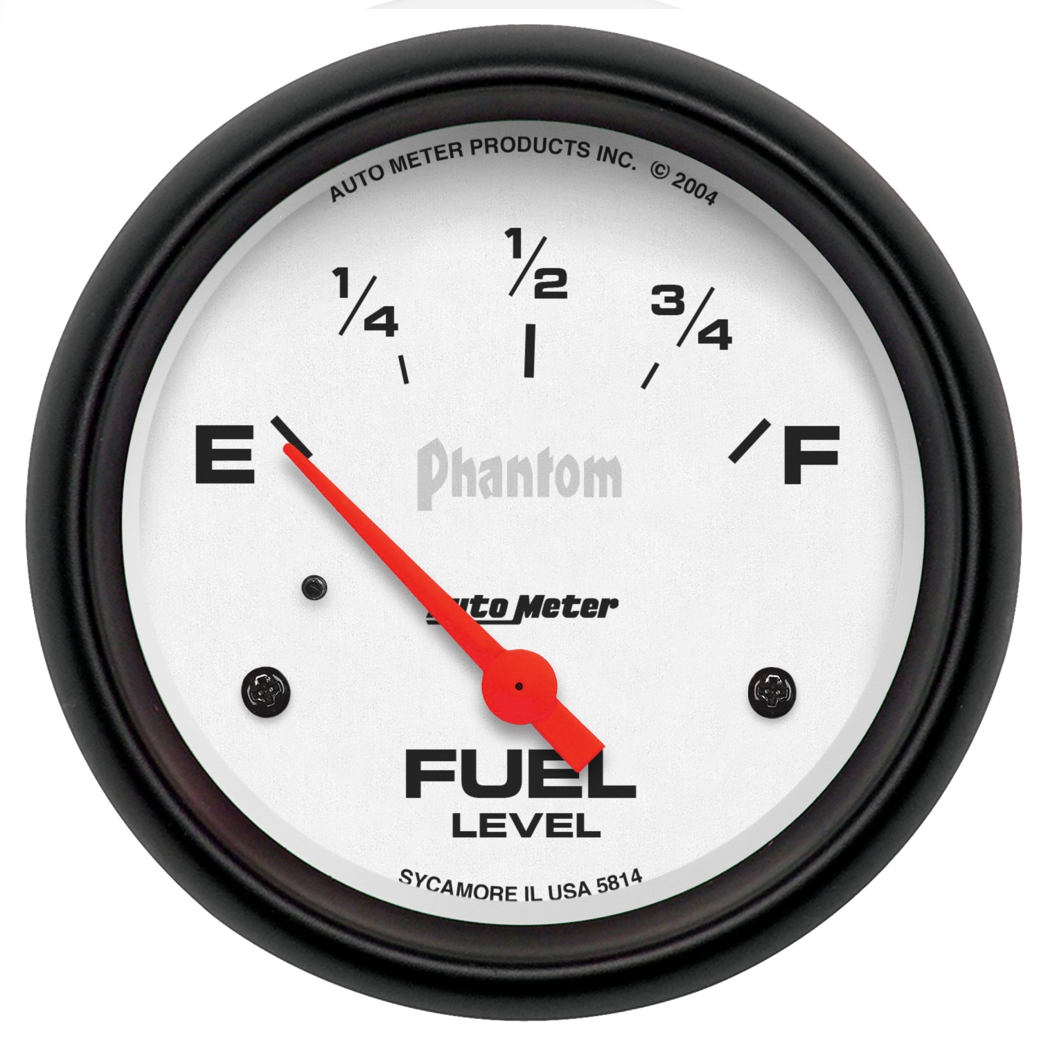 Auto Meter Auto Meter 5814 Phantom; Electric Fuel Level Gauge