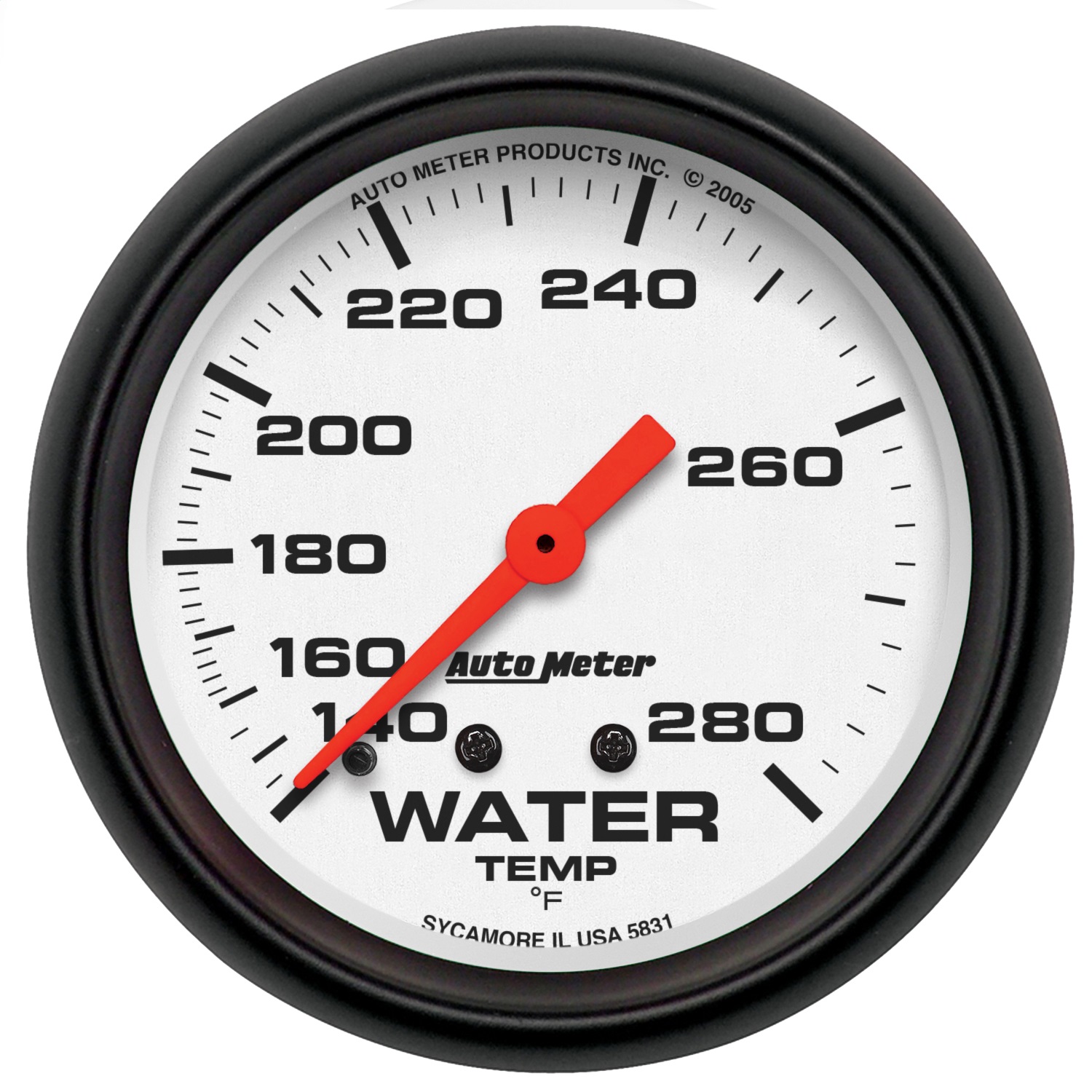 Auto Meter Auto Meter 5831 Phantom; Mechanical Water Temperature Gauge
