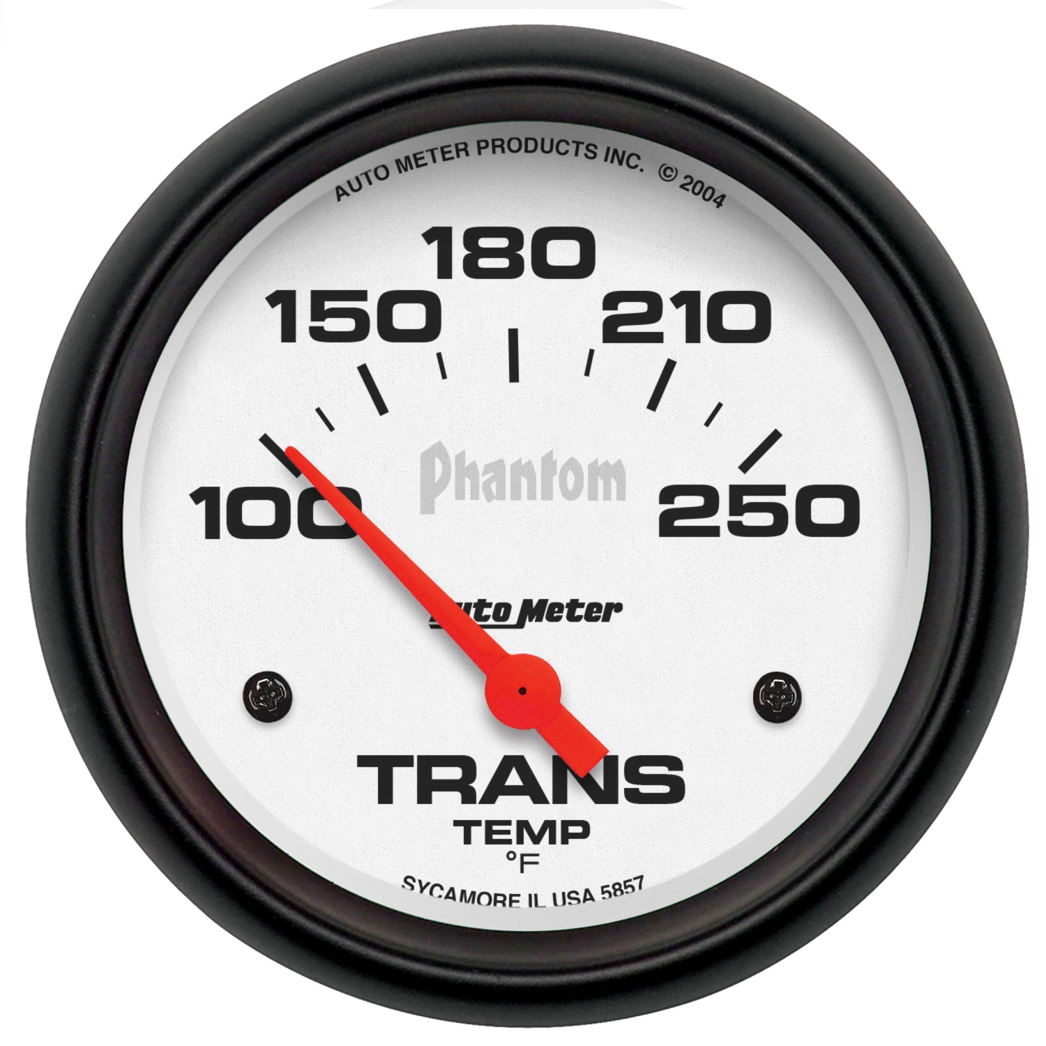 Auto Meter Auto Meter 5857 Phantom; Electric Transmission Temperature Gauge
