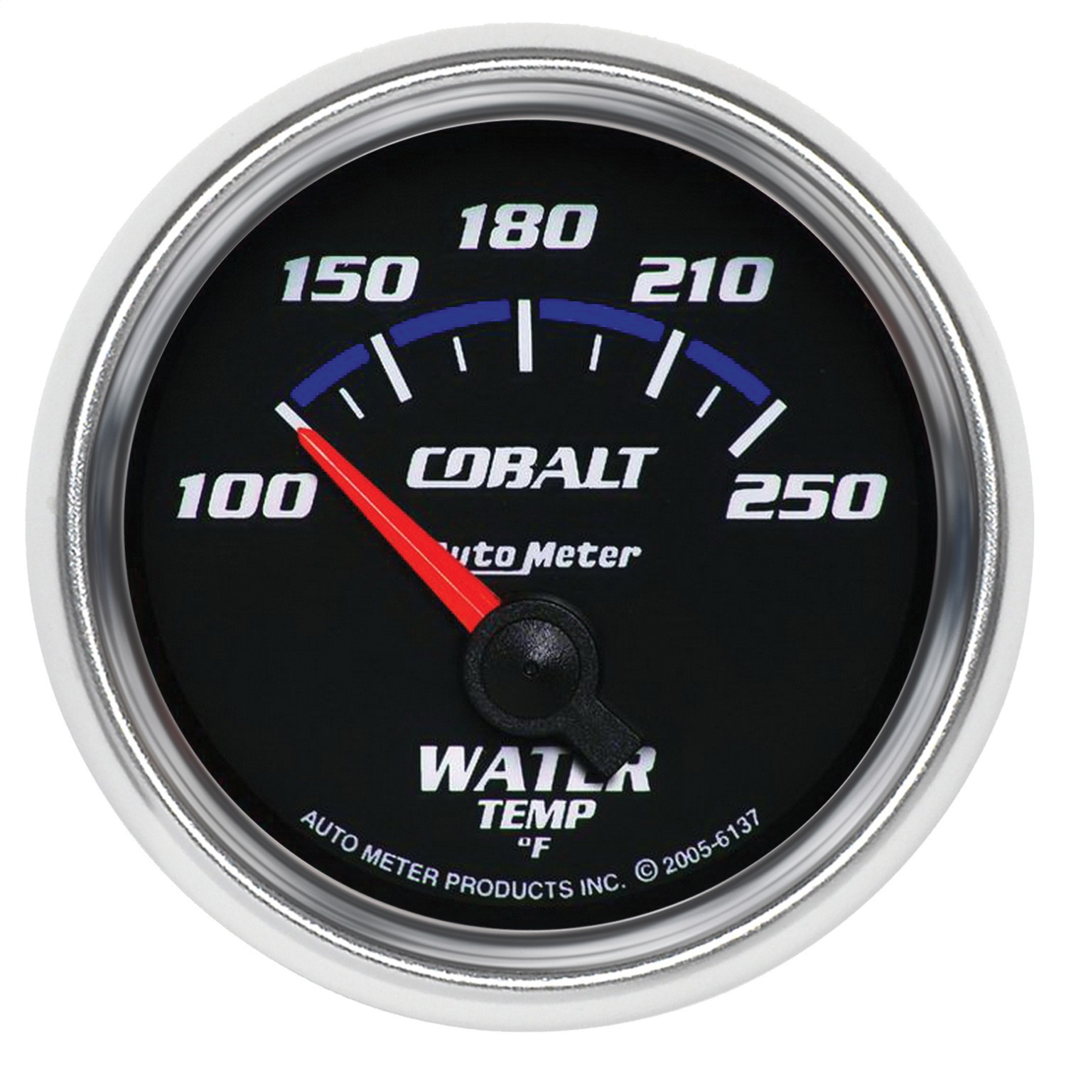 Auto Meter Auto Meter 6137 Cobalt; Electric Water Temperature Gauge