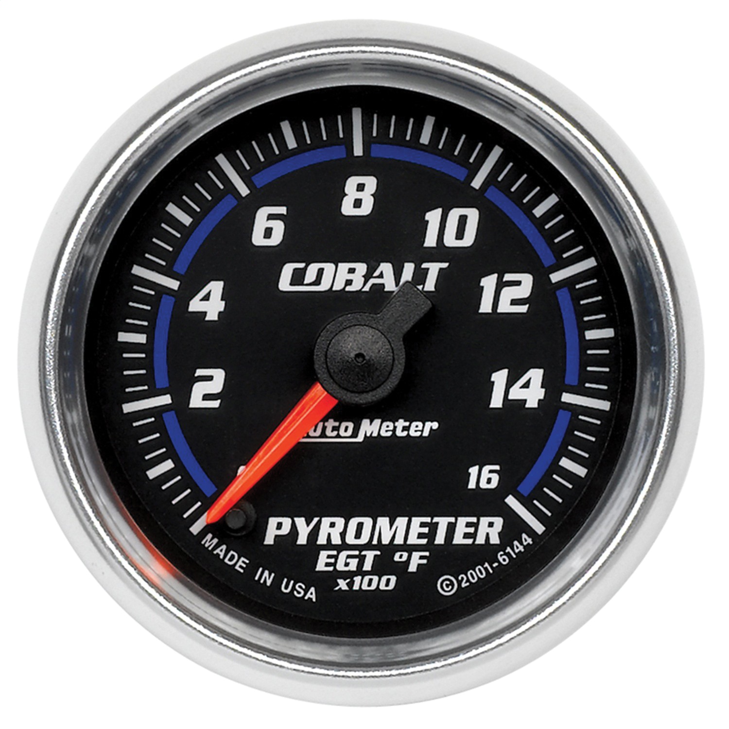 Auto Meter Auto Meter 6144 Cobalt; Electric Pyrometer Gauge Kit