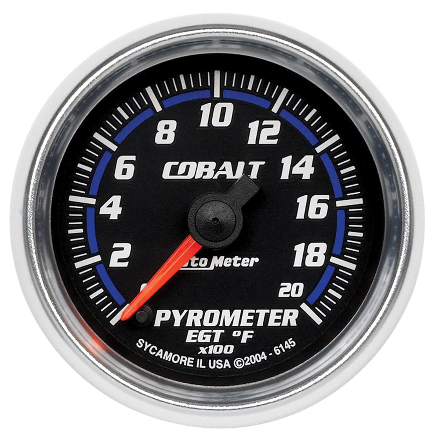 Auto Meter Auto Meter 6145 Cobalt; Electric Pyrometer Gauge Kit