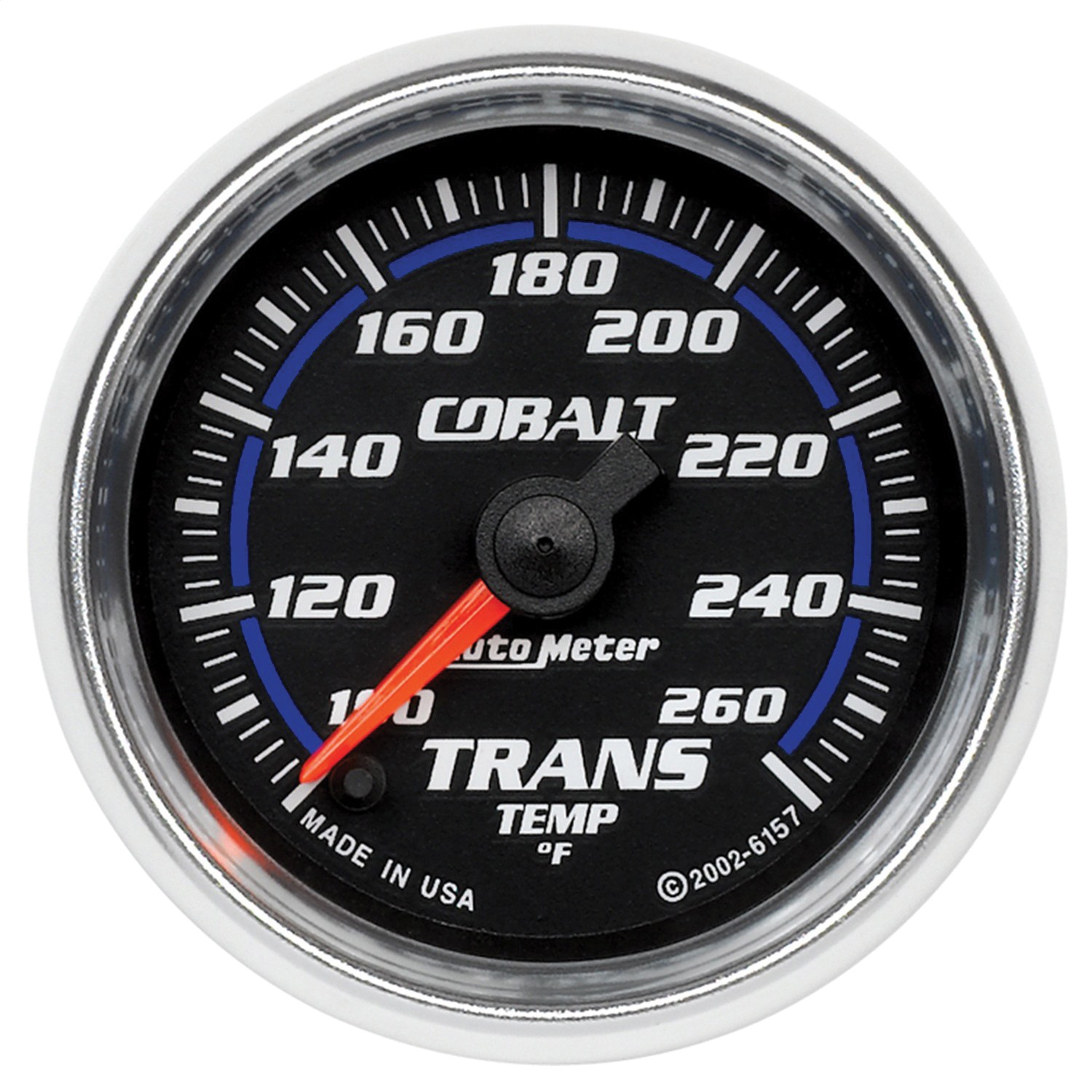 Auto Meter Auto Meter 6157 Cobalt; Electric Transmission Temperature Gauge