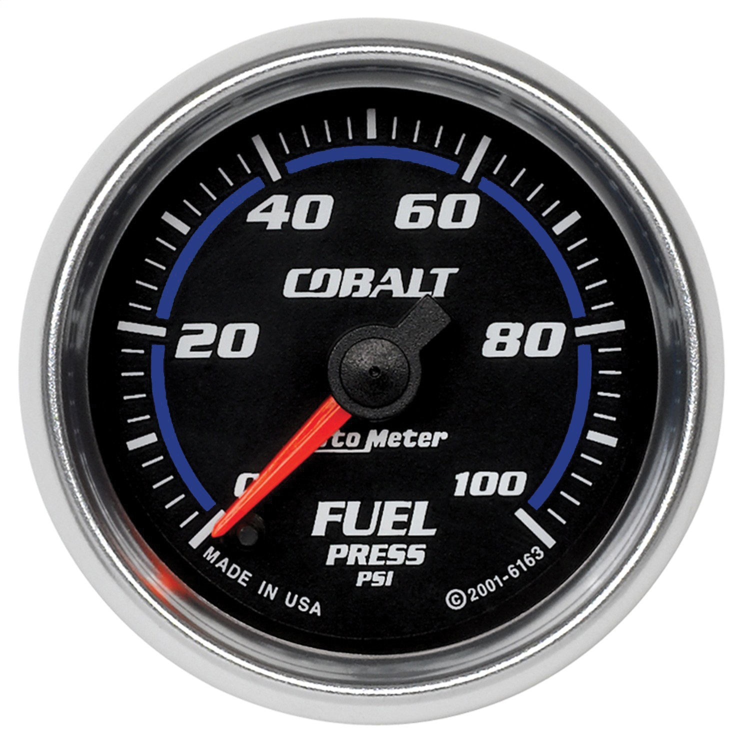 Auto Meter Auto Meter 6163 Cobalt; Electric Fuel Pressure Gauge