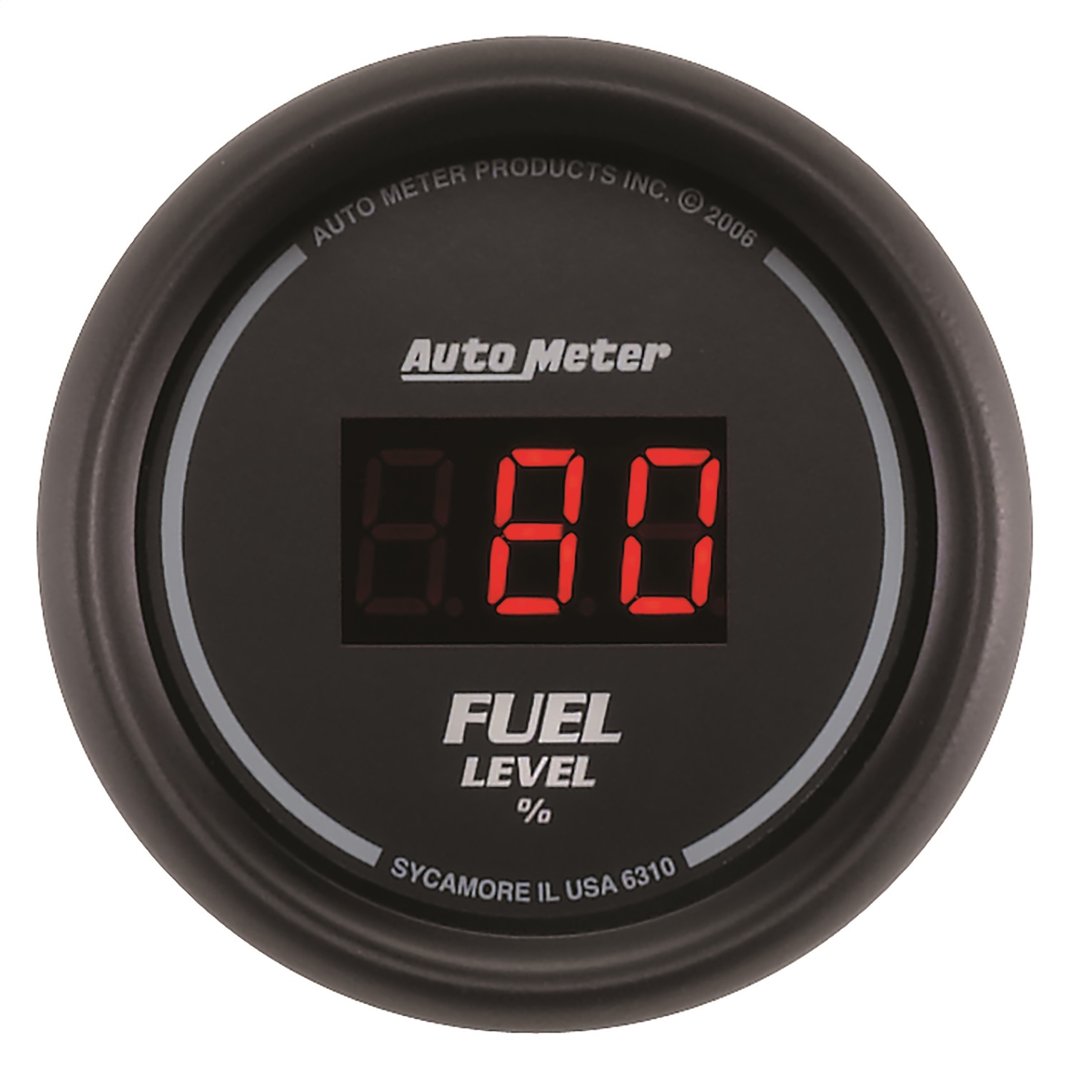 Auto Meter Auto Meter 6310 Sport-Comp; Digital Programmable Fuel Level Gauge
