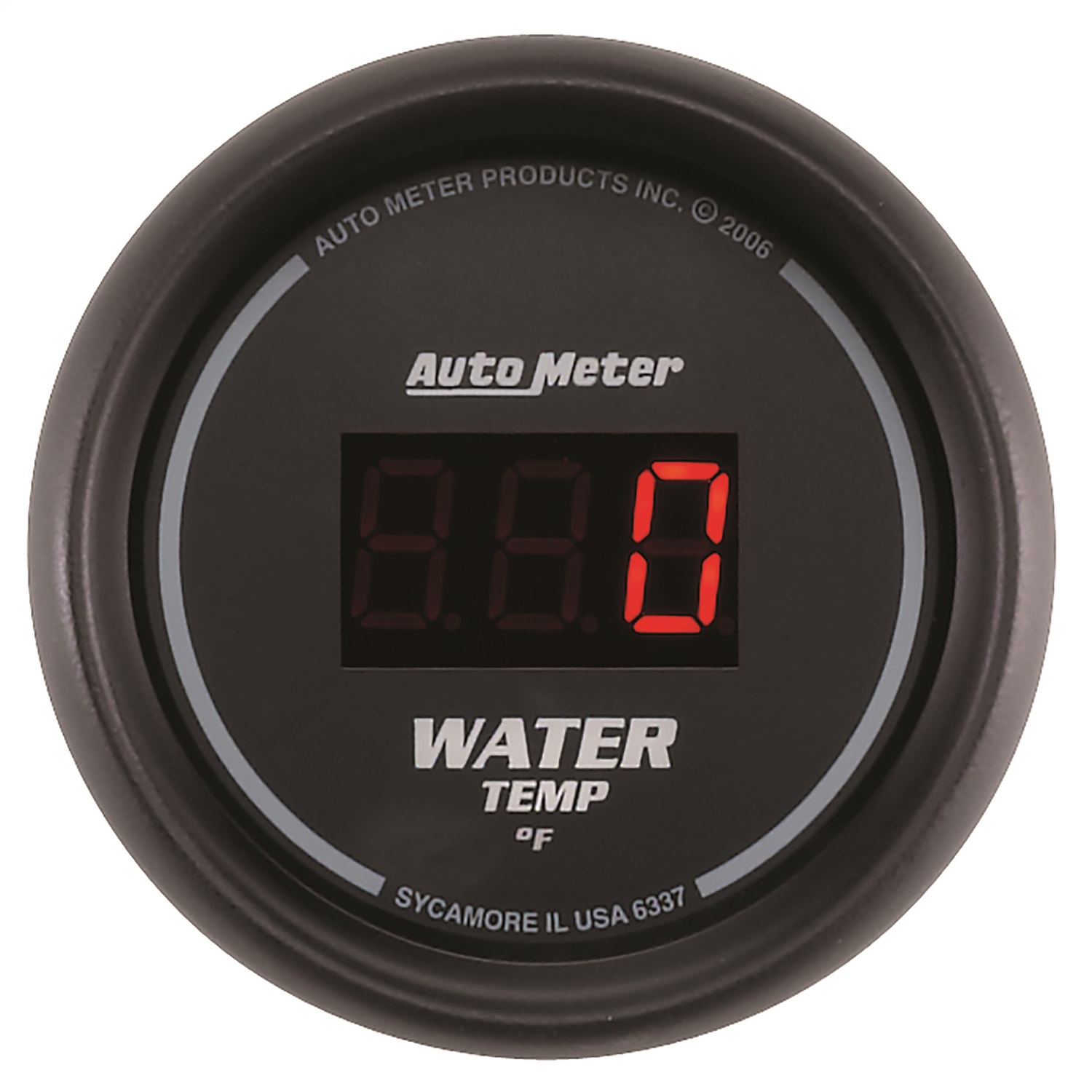 Auto Meter Auto Meter 6337 Sport-Comp; Digital Water Temperature Gauge