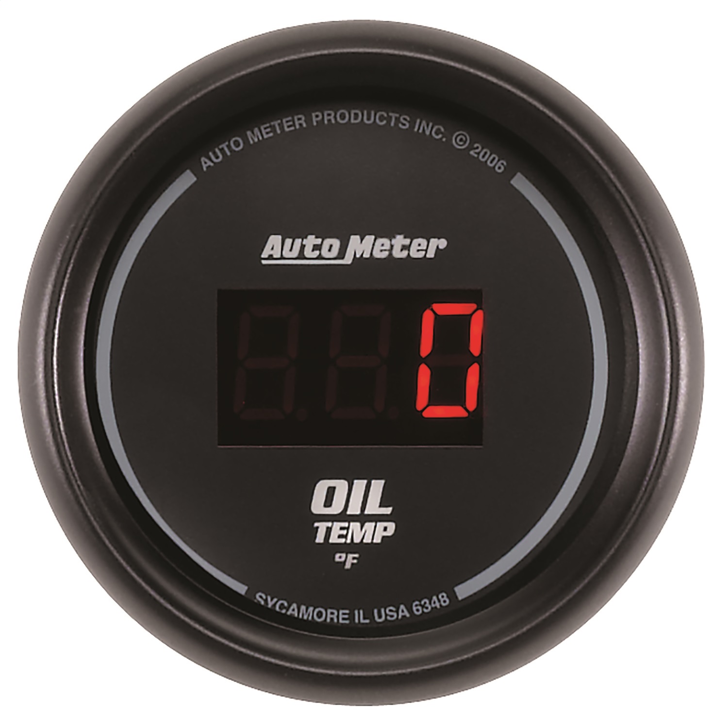 Auto Meter Auto Meter 6348 Sport-Comp; Digital Oil Temperature Gauge