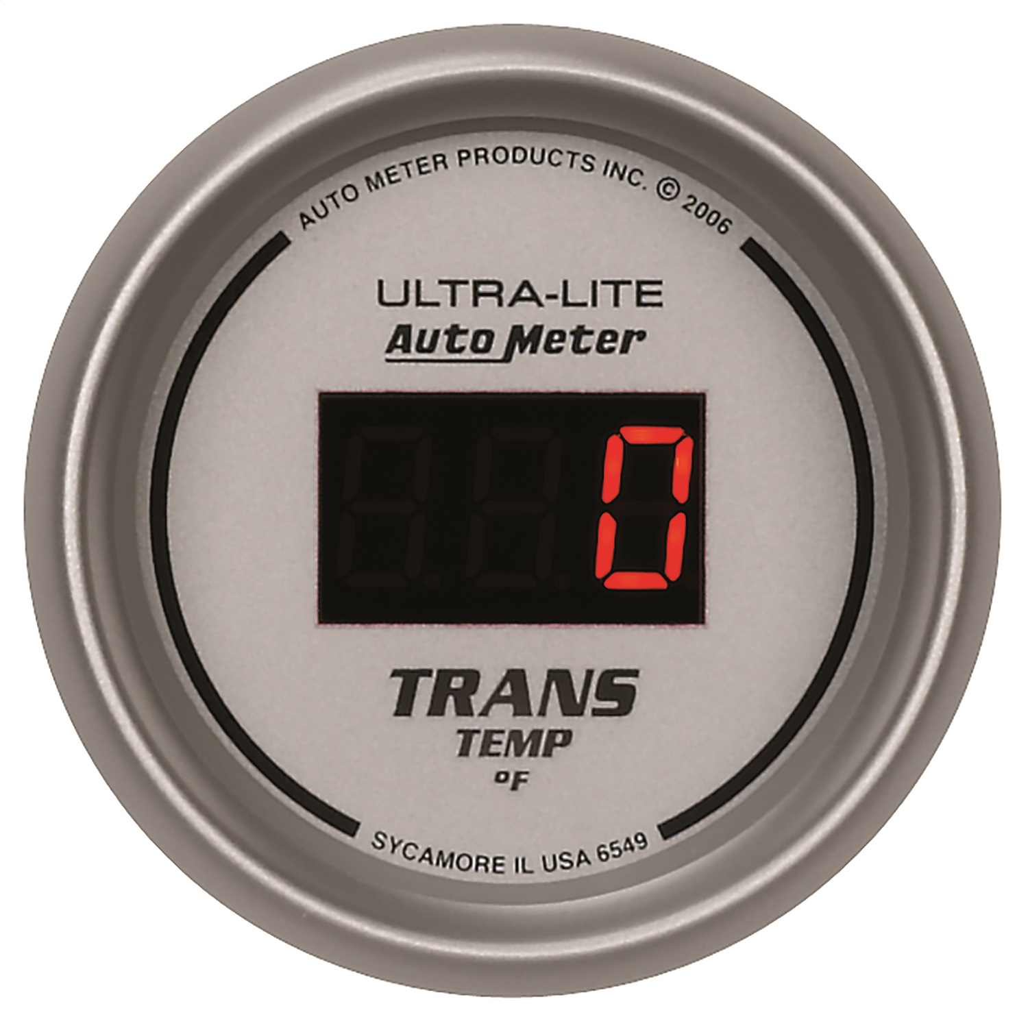 Auto Meter Auto Meter 6549 Ultra-Lite; Digital Transmission Temperature Gauge