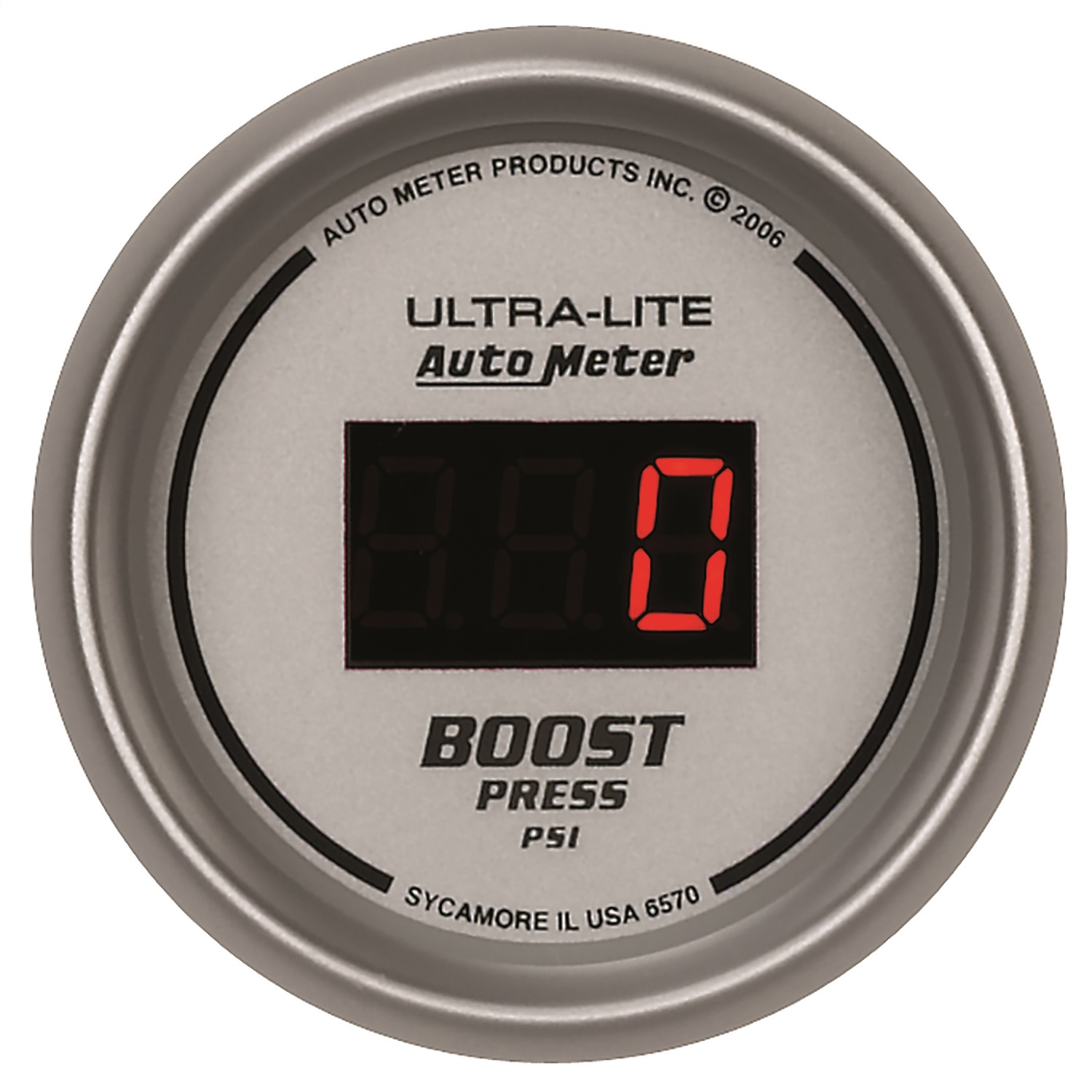 Auto Meter Auto Meter 6570 Ultra-Lite; Digital Boost Gauge