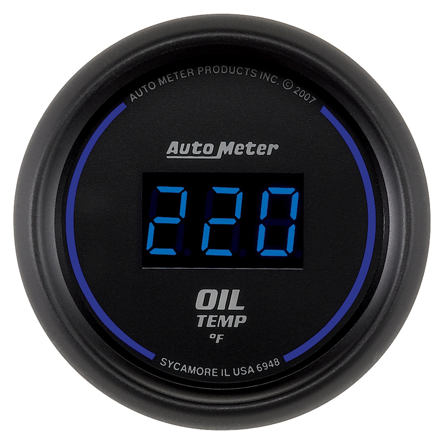 AutoMeter 6948 Cobalt Digital Oil Temperature Gauge eBay