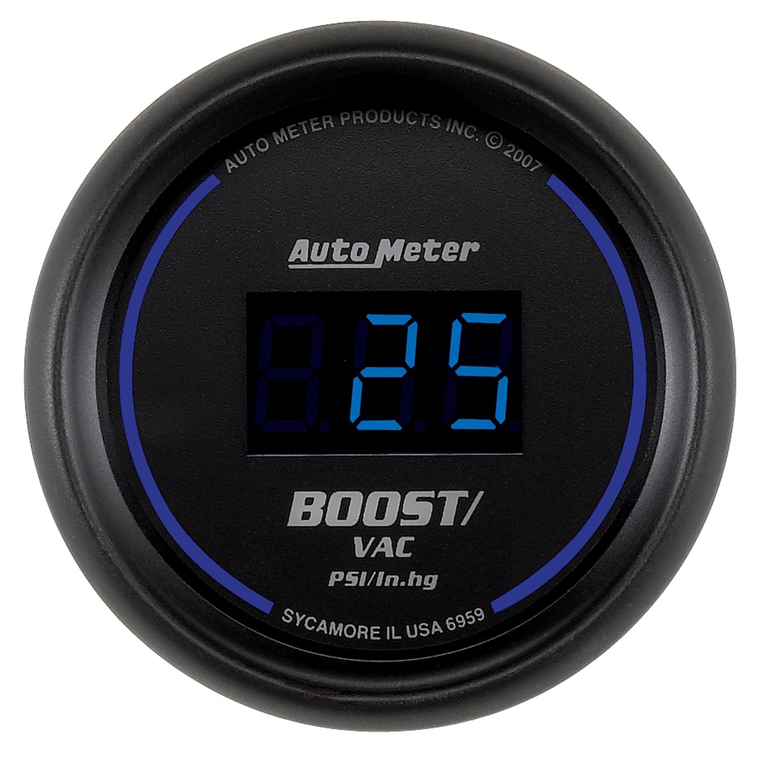 Auto Meter Auto Meter 6959 Cobalt; Digital Boost/Vacuum Gauge