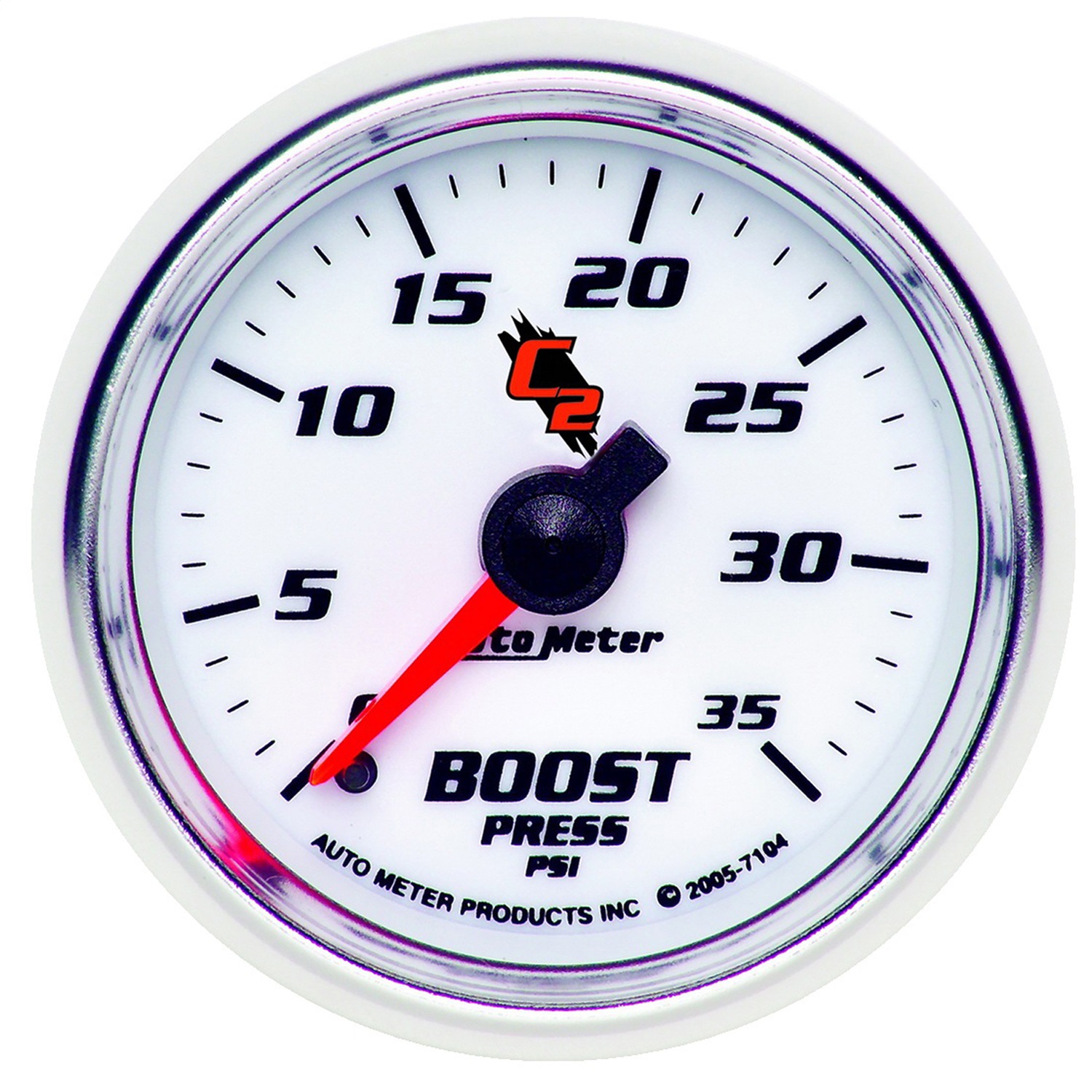 Auto Meter Auto Meter 7104 C2; Mechanical Boost Gauge