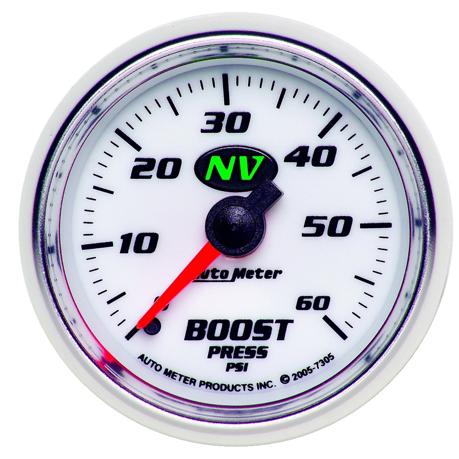 Auto Meter Auto Meter 7305 NV; Mechanical Boost Gauge