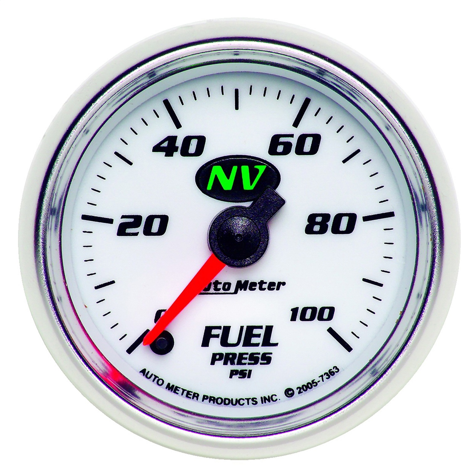 Auto Meter Auto Meter 7363 NV; Electric Fuel Pressure Gauge