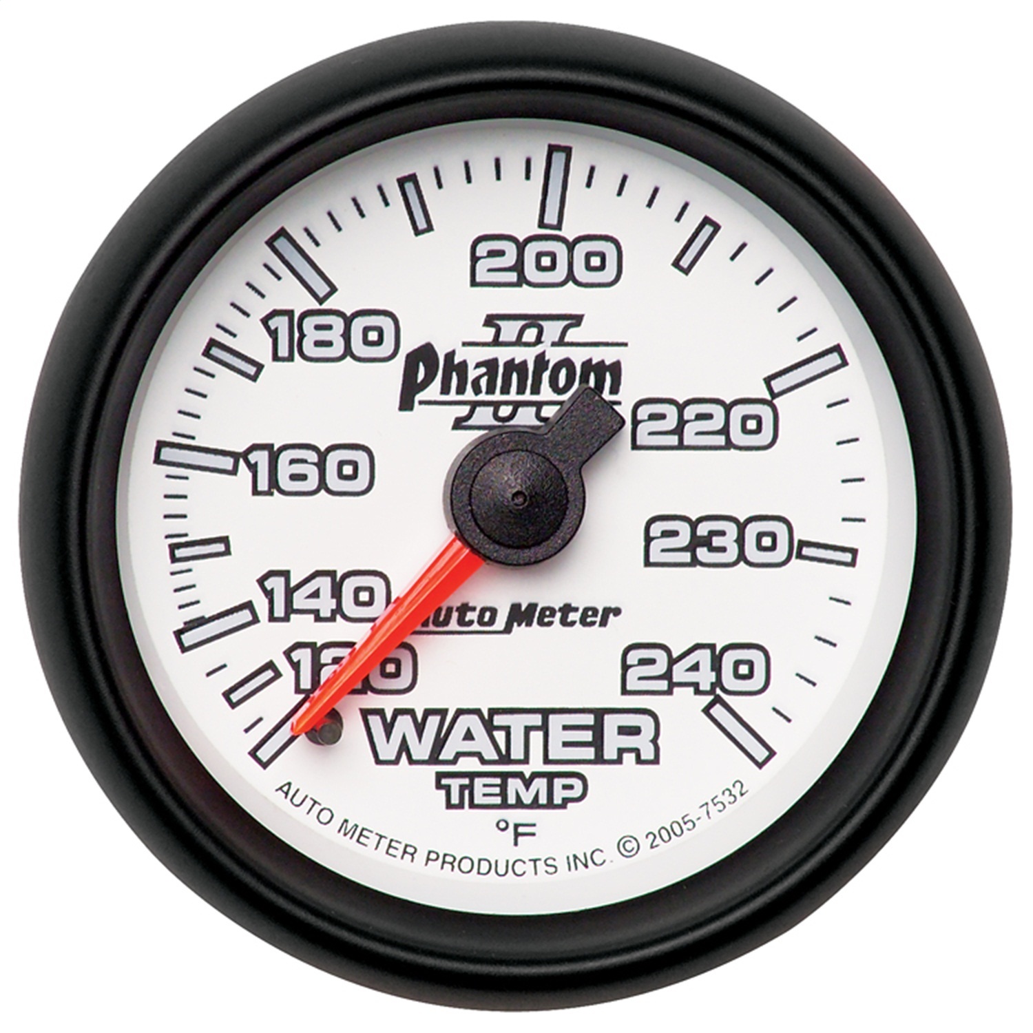 Auto Meter Auto Meter 7532 Phantom II; Mechanical Water Temperature Gauge
