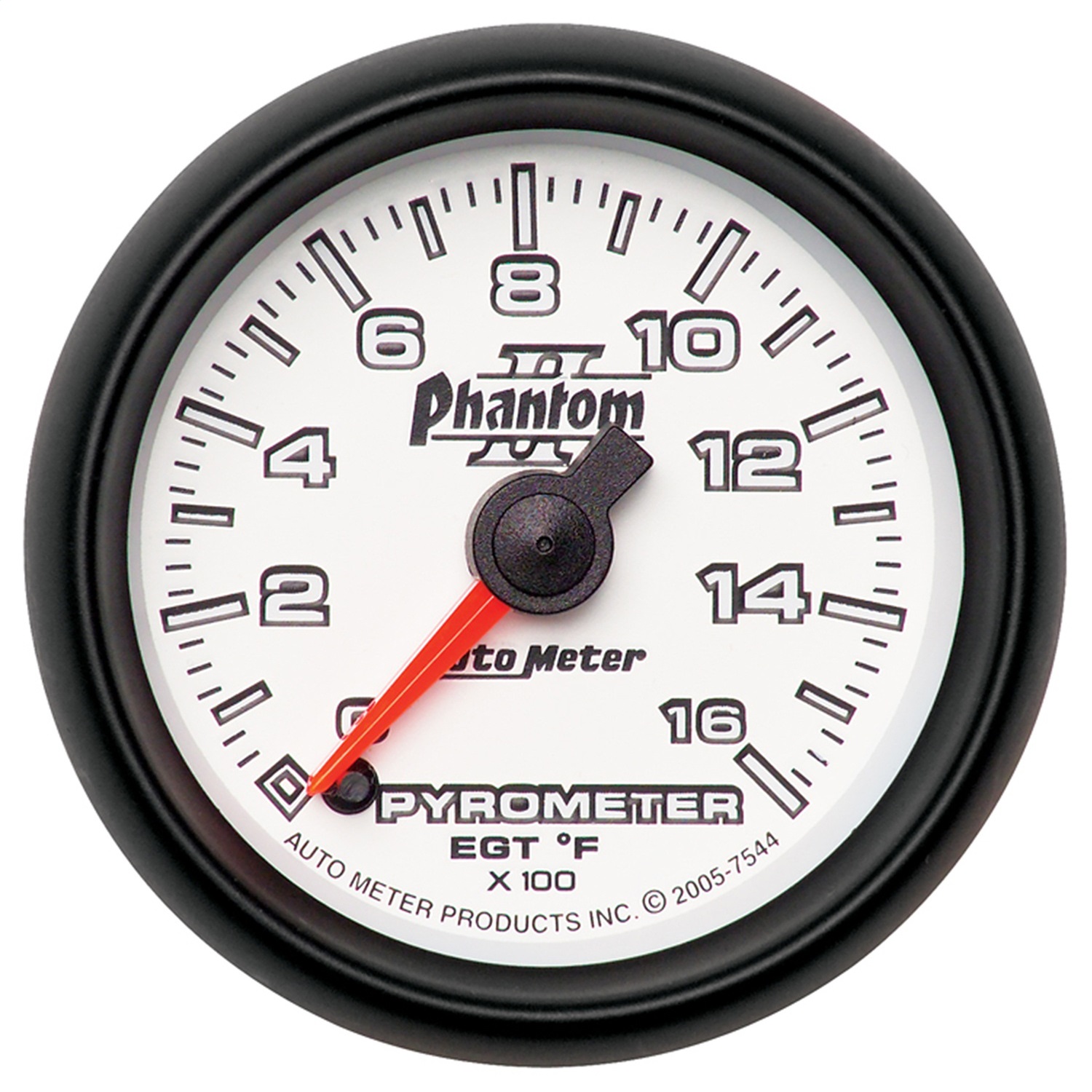 Auto Meter Auto Meter 7544 Phantom II; Electric Pyrometer Gauge Kit
