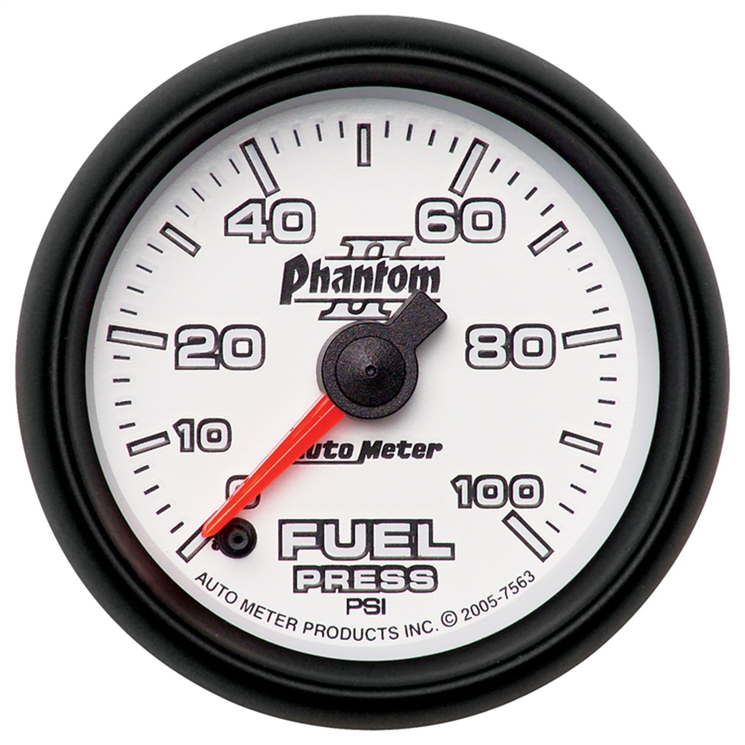 Auto Meter Auto Meter 7563 Phantom II; Electric Fuel Pressure Gauge