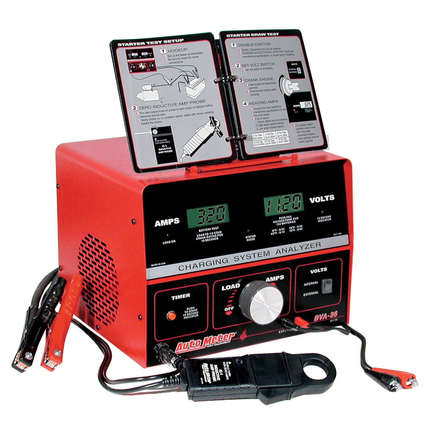 AutoMeter BVA36/2 Charging System Analyzer eBay