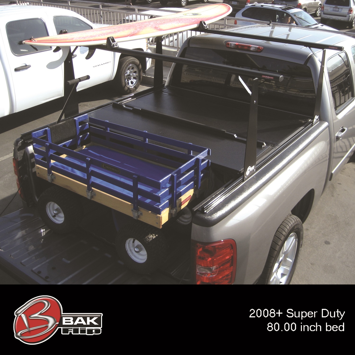 BAK Industries BAK Industries 72327BT Tonneau Cover/Truck Bed Rack Kit