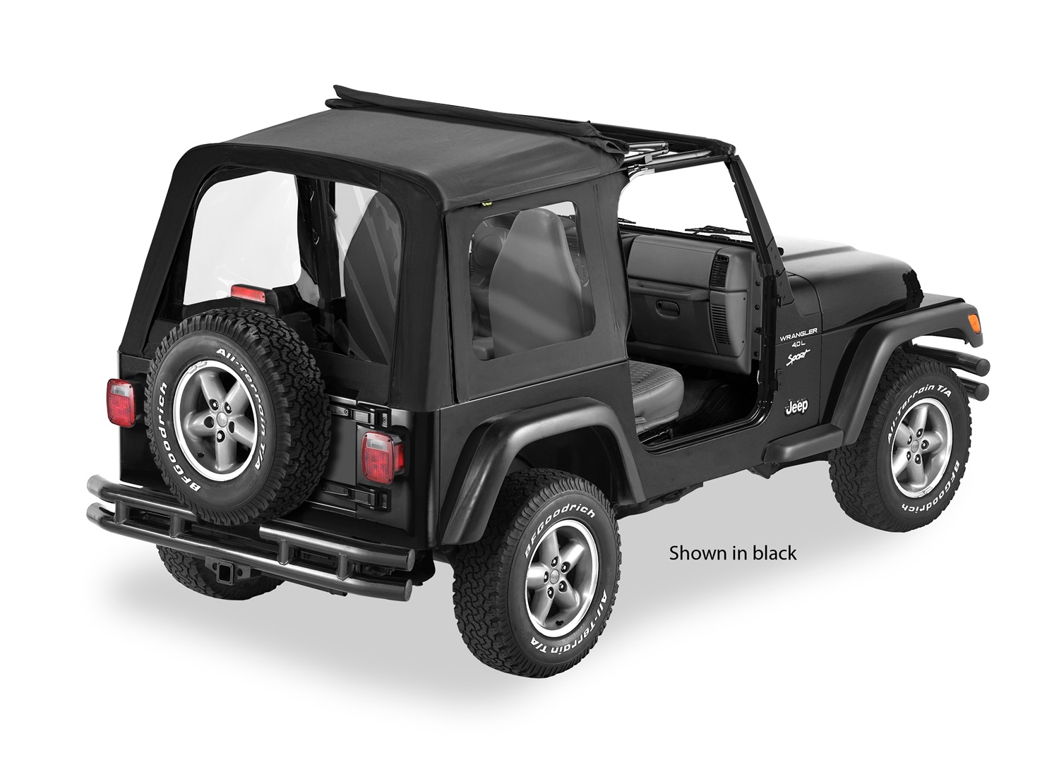 bestop-51699-37-sunrider-soft-top-fits-97-02-wrangler-tj-ebay