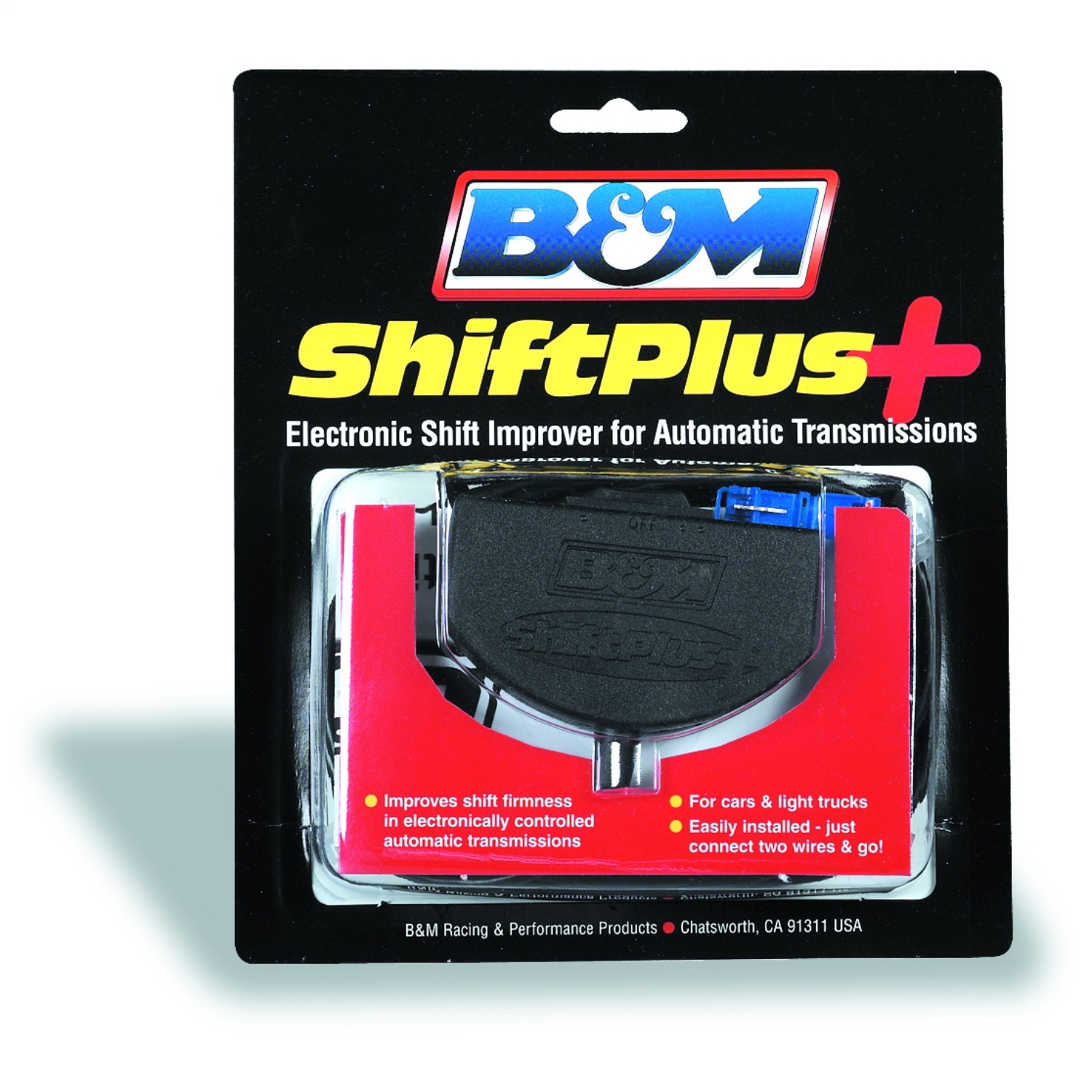B&M B&M 70380 ShiftPlus Electronic Shift Improver; Automatic Transmission Shift Kit