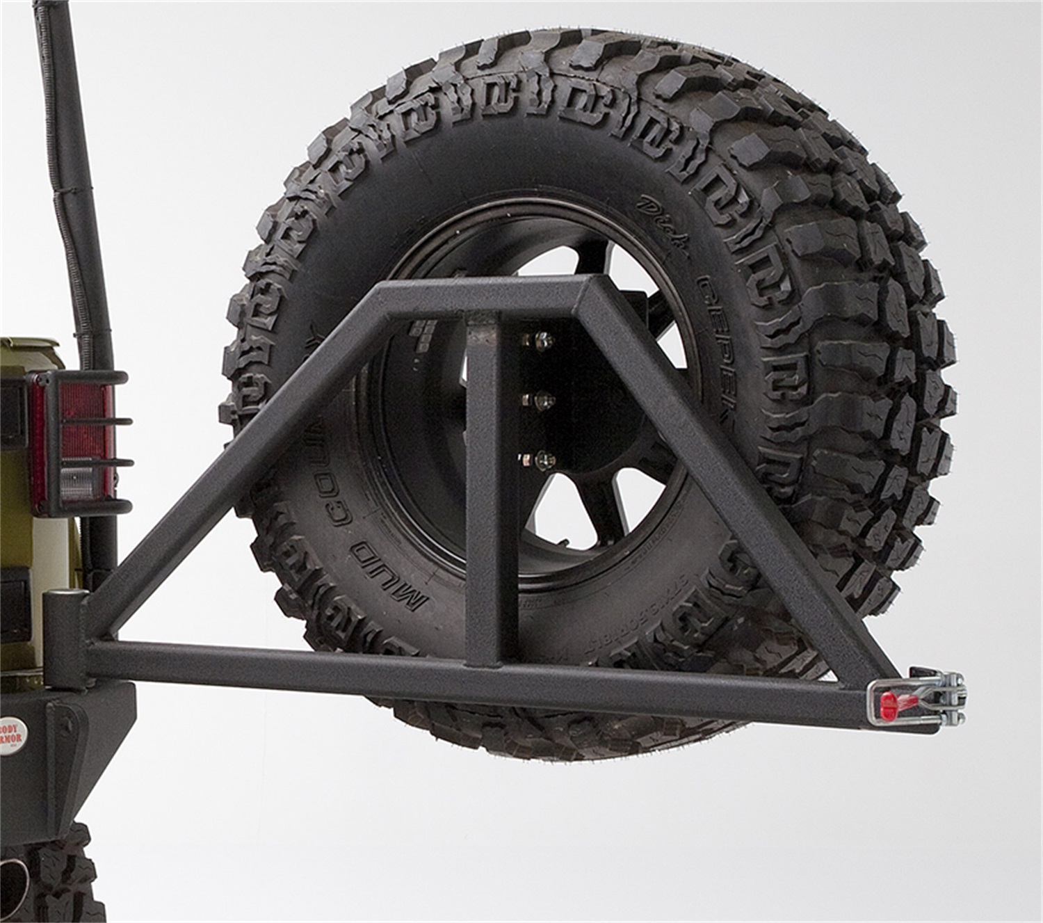 Body Armor 5294 Spare Tire/Can Swing Arm Carrier For Rear PN[JK2394/TJ