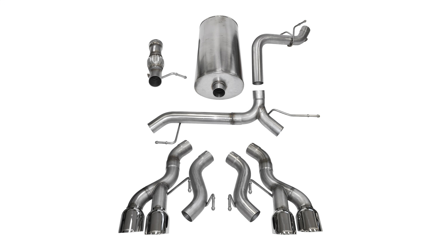 Corsa Performance Corsa Performance 14886 Sport Cat-Back Exhaust System Fits 12-14 Escalade