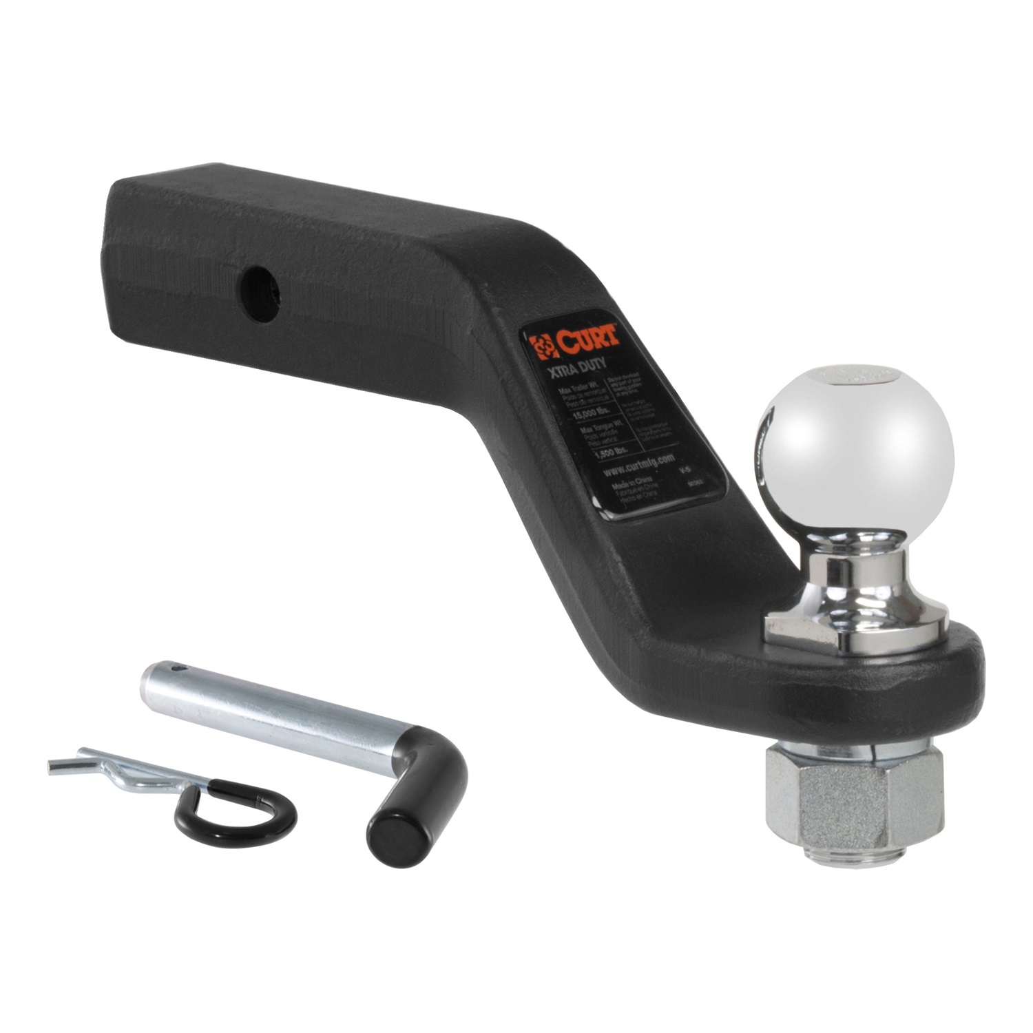 FITS 2 5 16 BALL 4 DROP Trailer Receiver Tow Hitch Ball Mount fits-2-5-16-ball-4-drop-trailer-receiver-tow-hitch-ball-mount