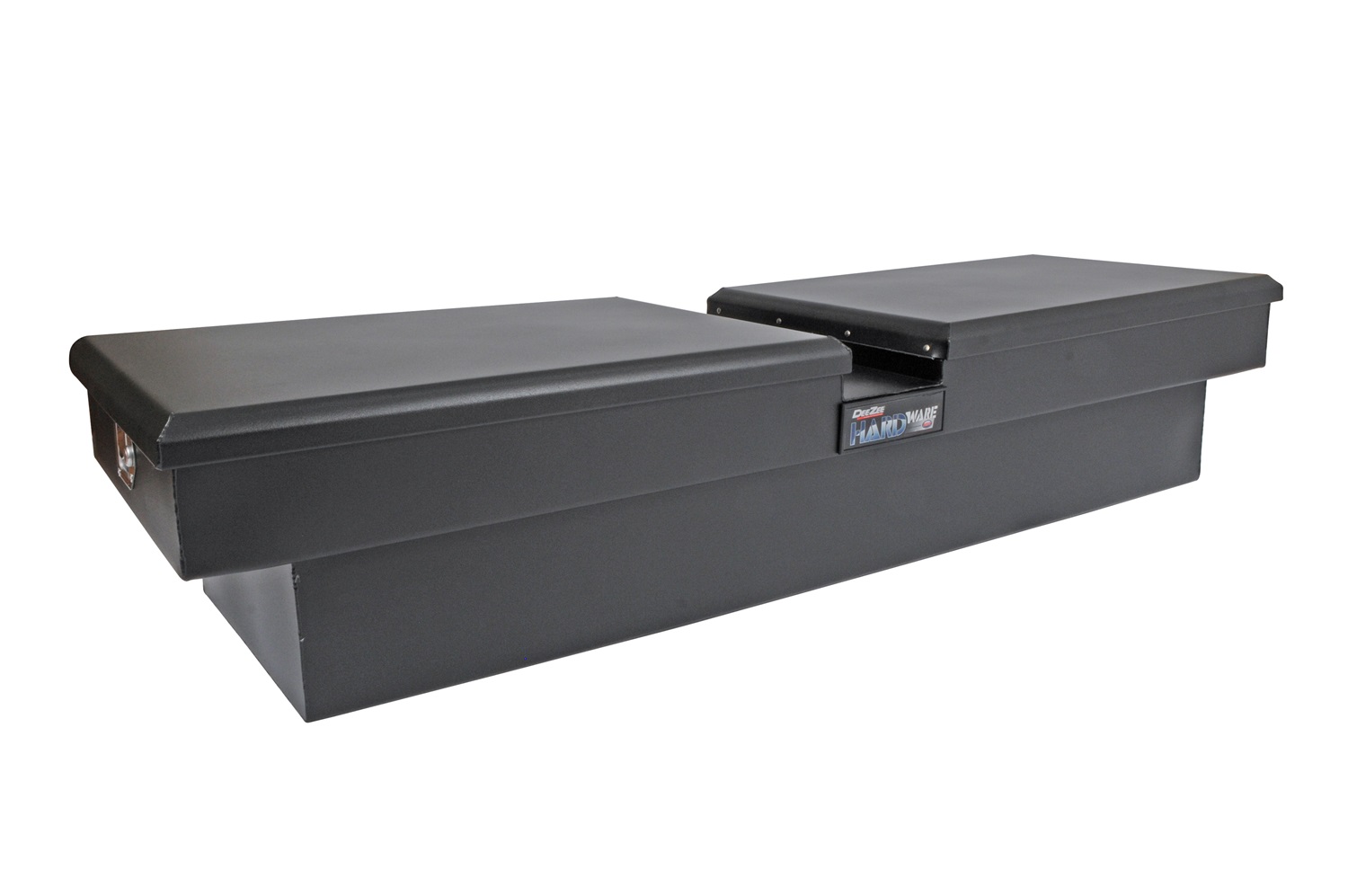 NEW Dee Zee HARDware Series Double Lid Gull Wing Tool Box Truck Bed Rail Rail nu eBay