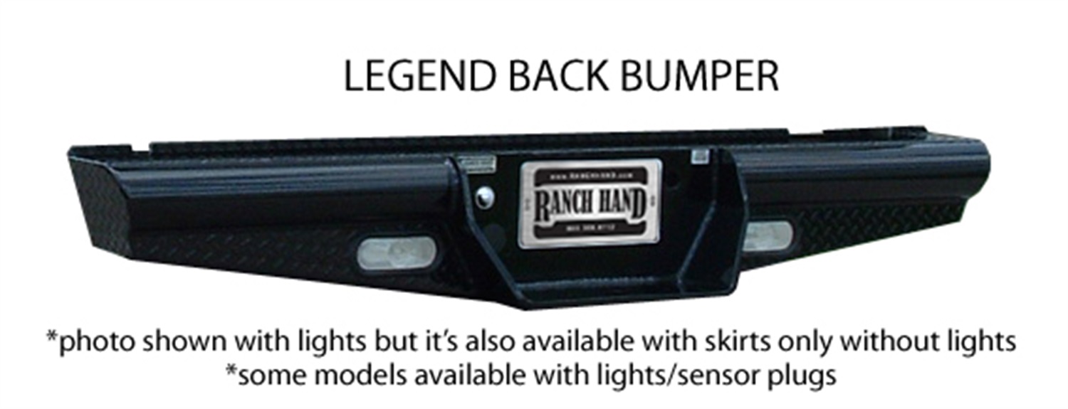 Ranch Hand Ranch Hand BBD100BLL Legend Series; Rear Bumper Replacement
