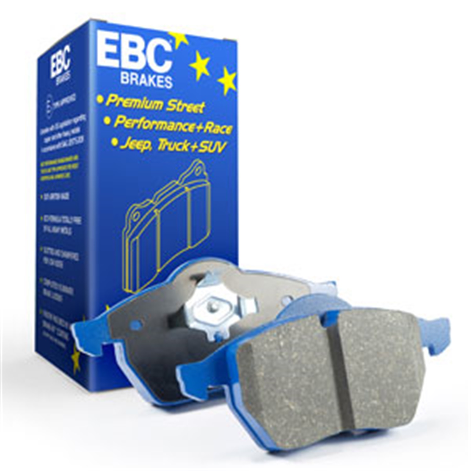 EBC Brakes EBC Brakes DP51148NDX EBC Bluestuff NDX Full Race Brake Pads Fits