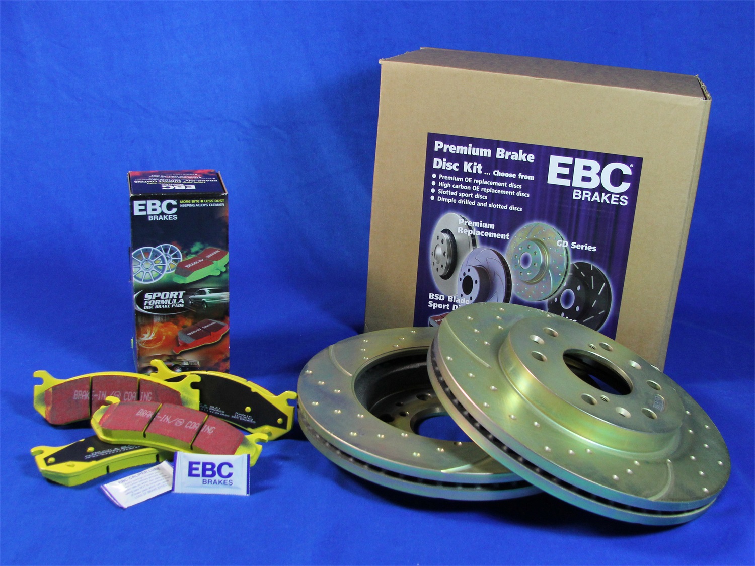 EBC Brakes EBC Brakes S5KR1172 Stage 5 Superstreet Brake Kit Fits