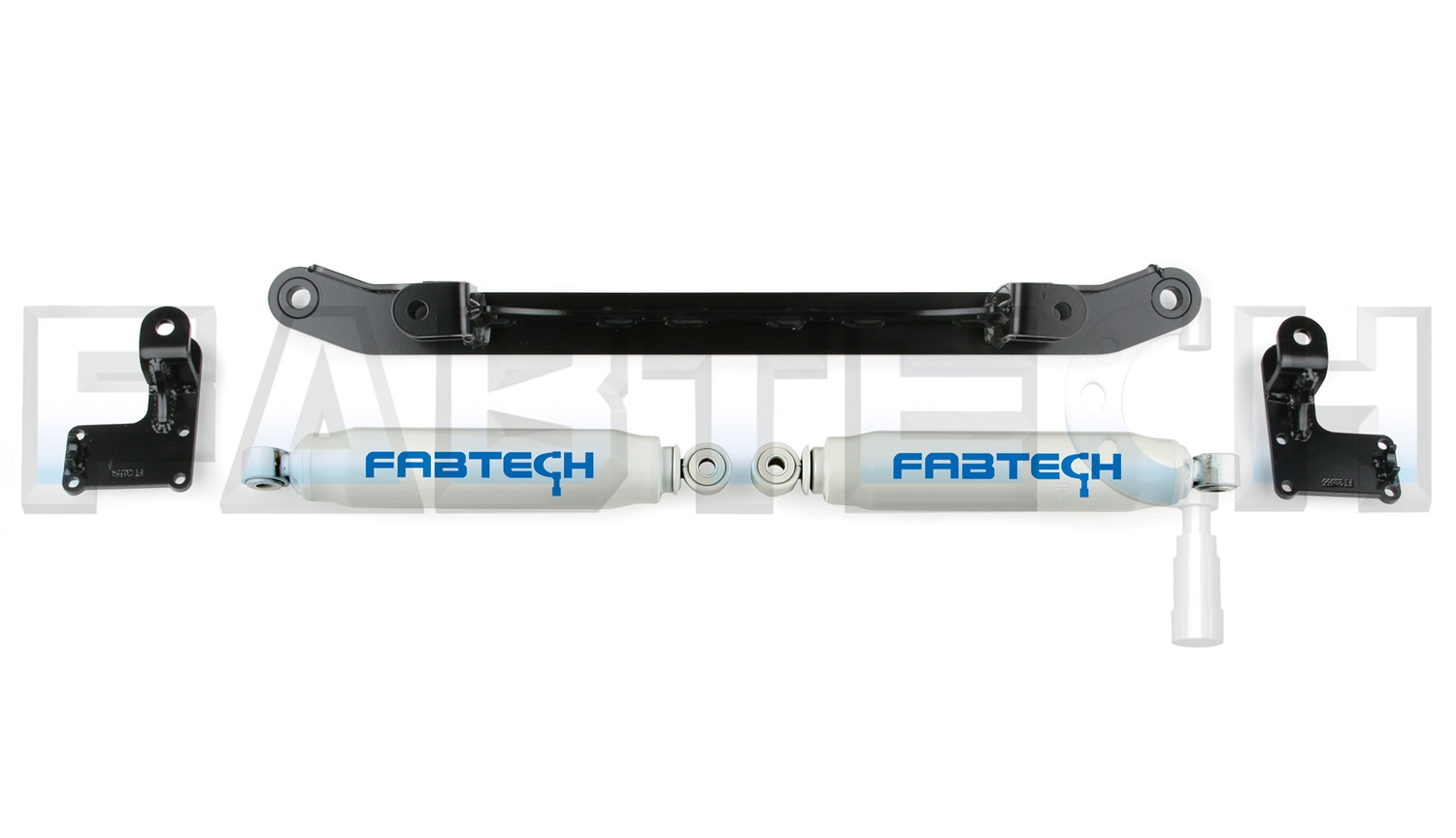 Fabtech Fabtech FTS240911 Steering Stabilizer Kit 07-08 Wrangler (JK)