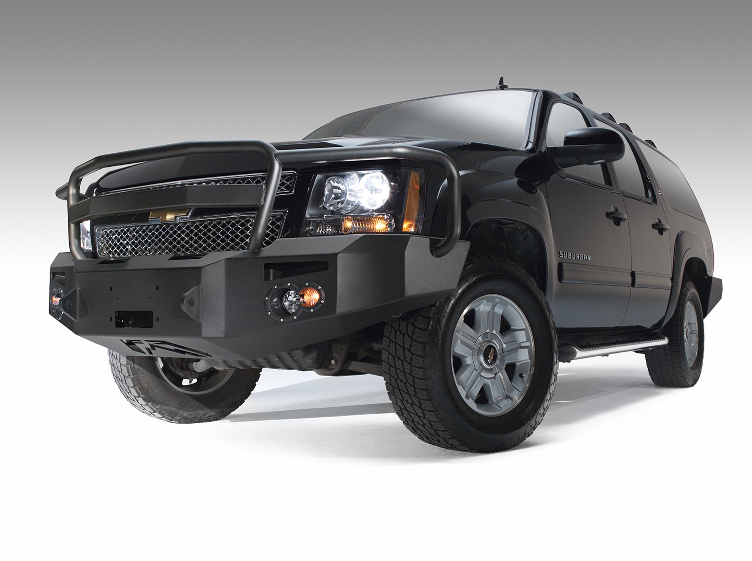 Fab Fours CS07H22401 Heavy Duty Winch Front Bumper Fits Suburban 1500