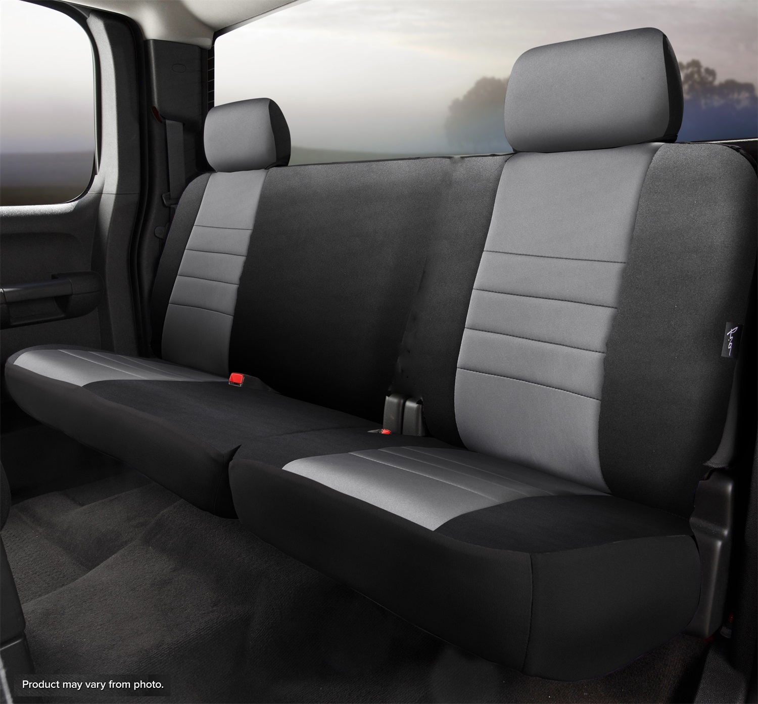 Fia NP92 18GRAY Neo Neoprene Custom Fit Truck Seat Covers