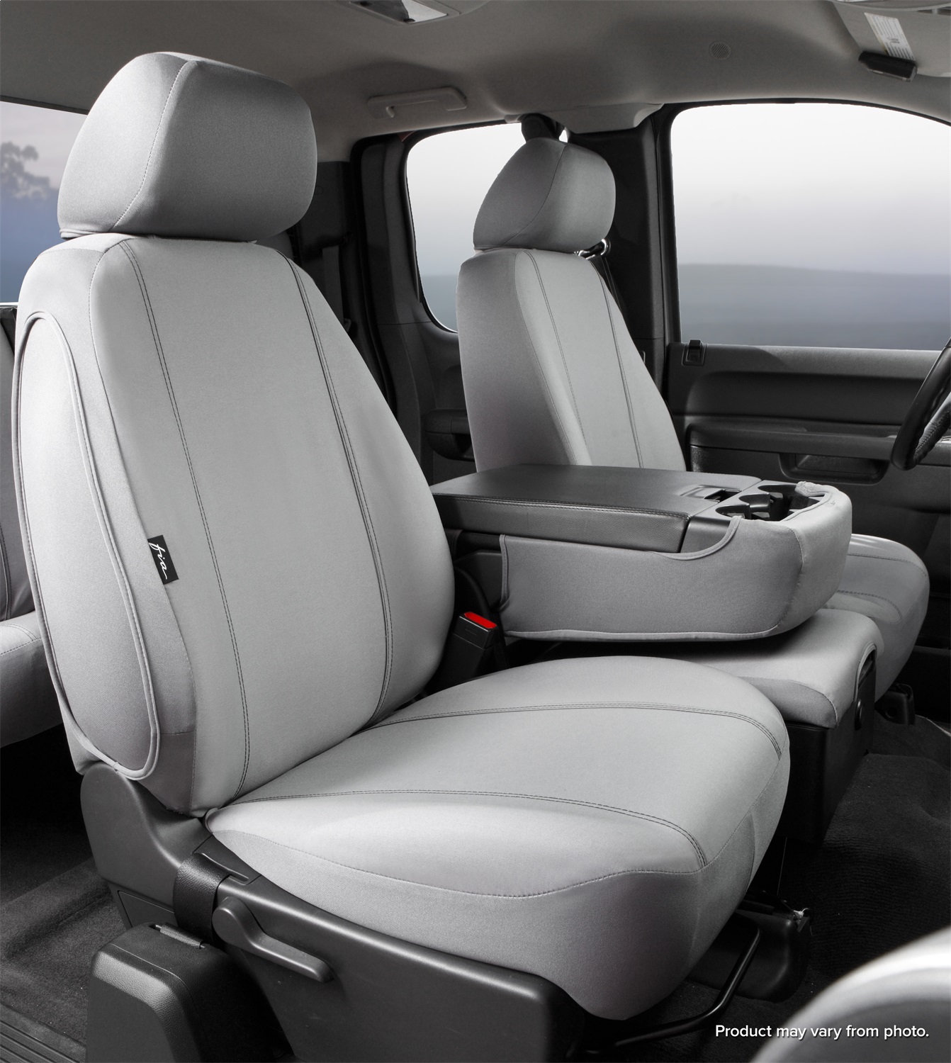 Fia Fia SP89-37GRAY Seat Protector Custom Seat Cover Fits 13-15 1500