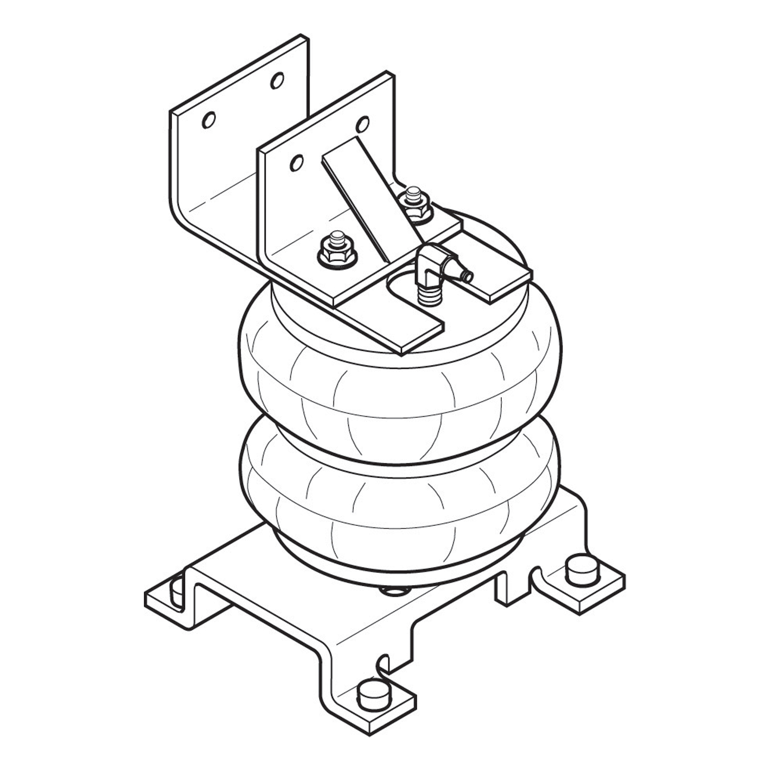 Firestone Ride-Rite Firestone Ride-Rite 0830 Ride-Rite; Air Helper Spring Kit