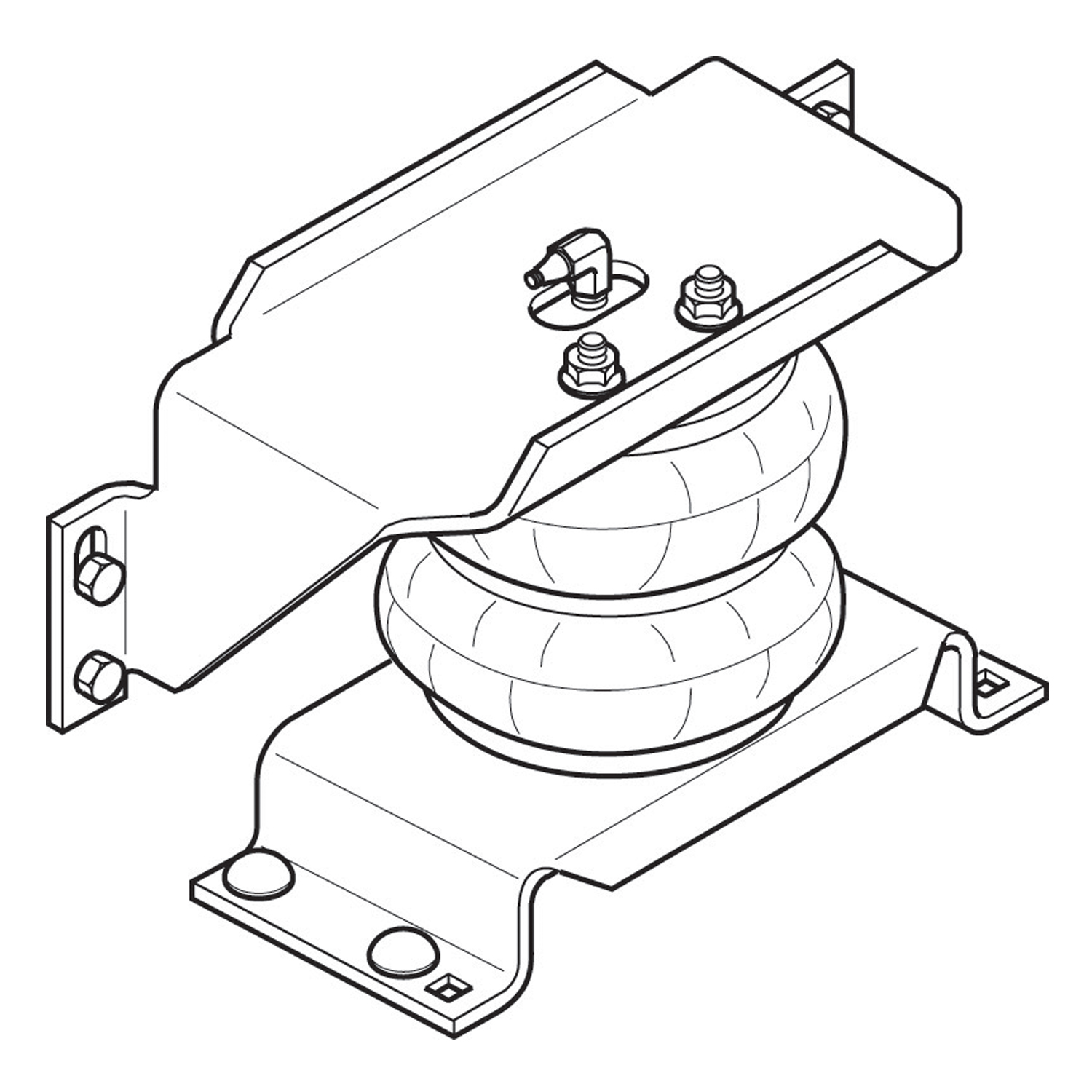 Firestone Ride-Rite Firestone Ride-Rite 2153 Ride-Rite; Air Helper Spring Kit