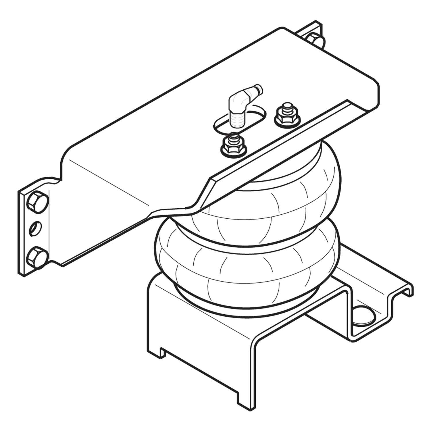 Firestone Ride-Rite Firestone Ride-Rite 2170 Ride-Rite; Air Helper Spring Kit Fits F53 Motorhome