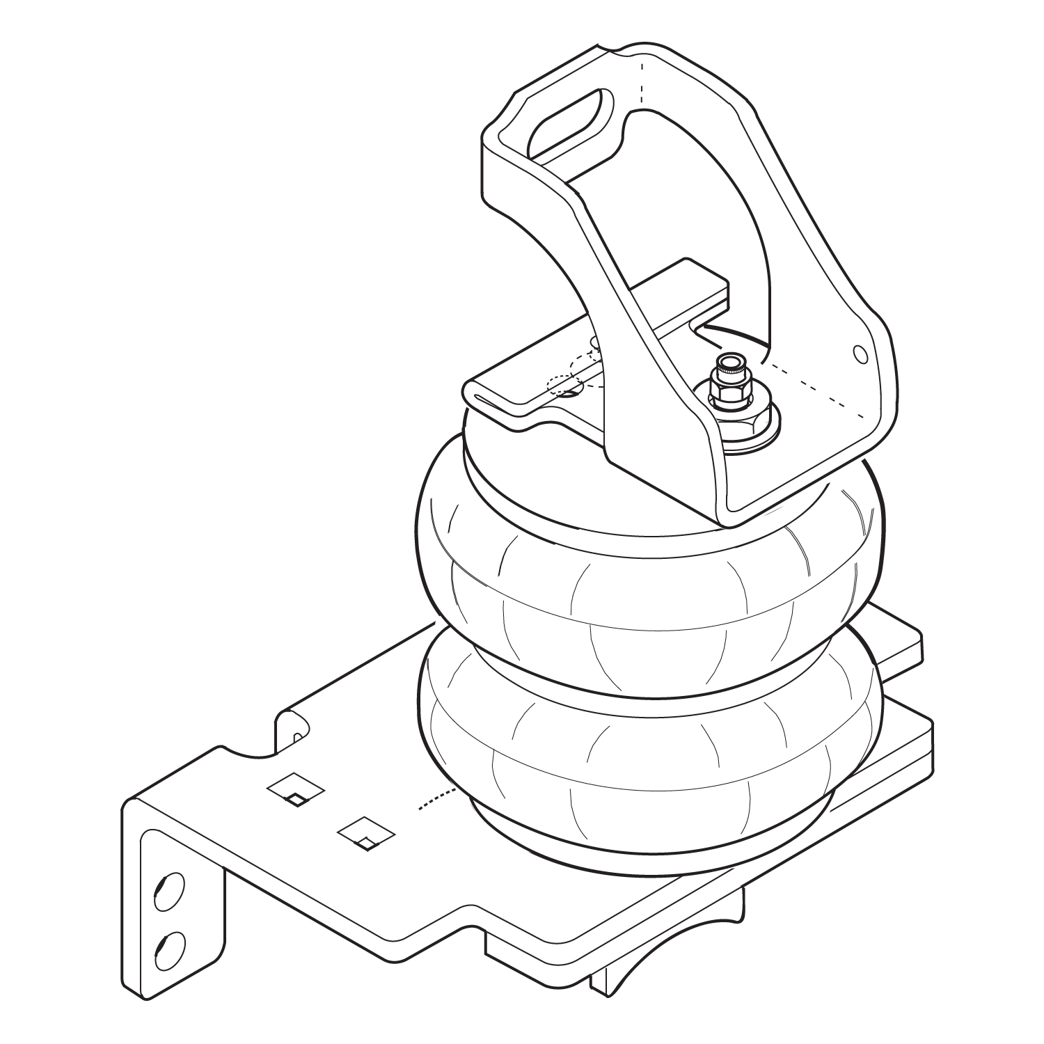 Firestone Ride-Rite Firestone Ride-Rite 2398 Ride-Rite; Air Helper Spring Kit