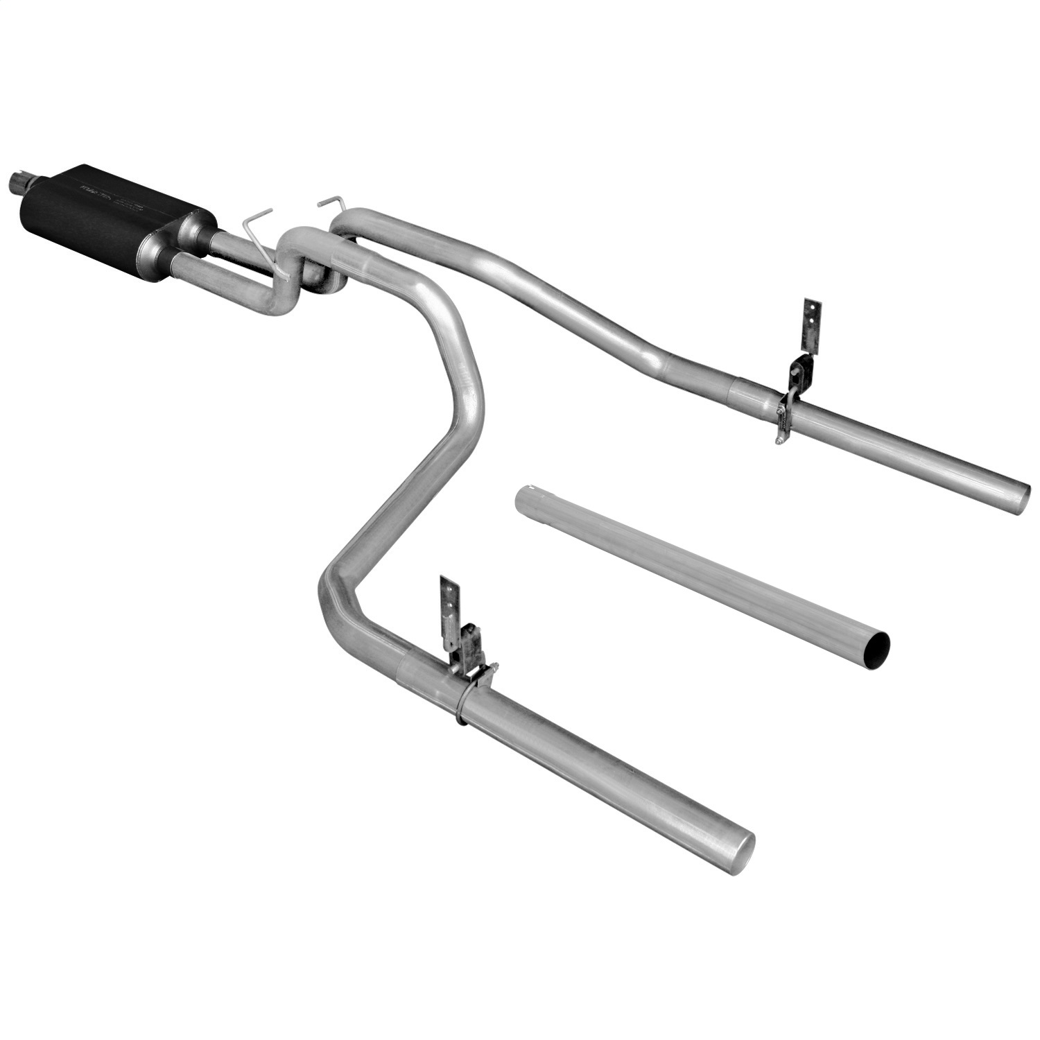 Flowmaster Flowmaster 17171 American Thunder Cat Back Exhaust System Fits 94-01 Ram 1500