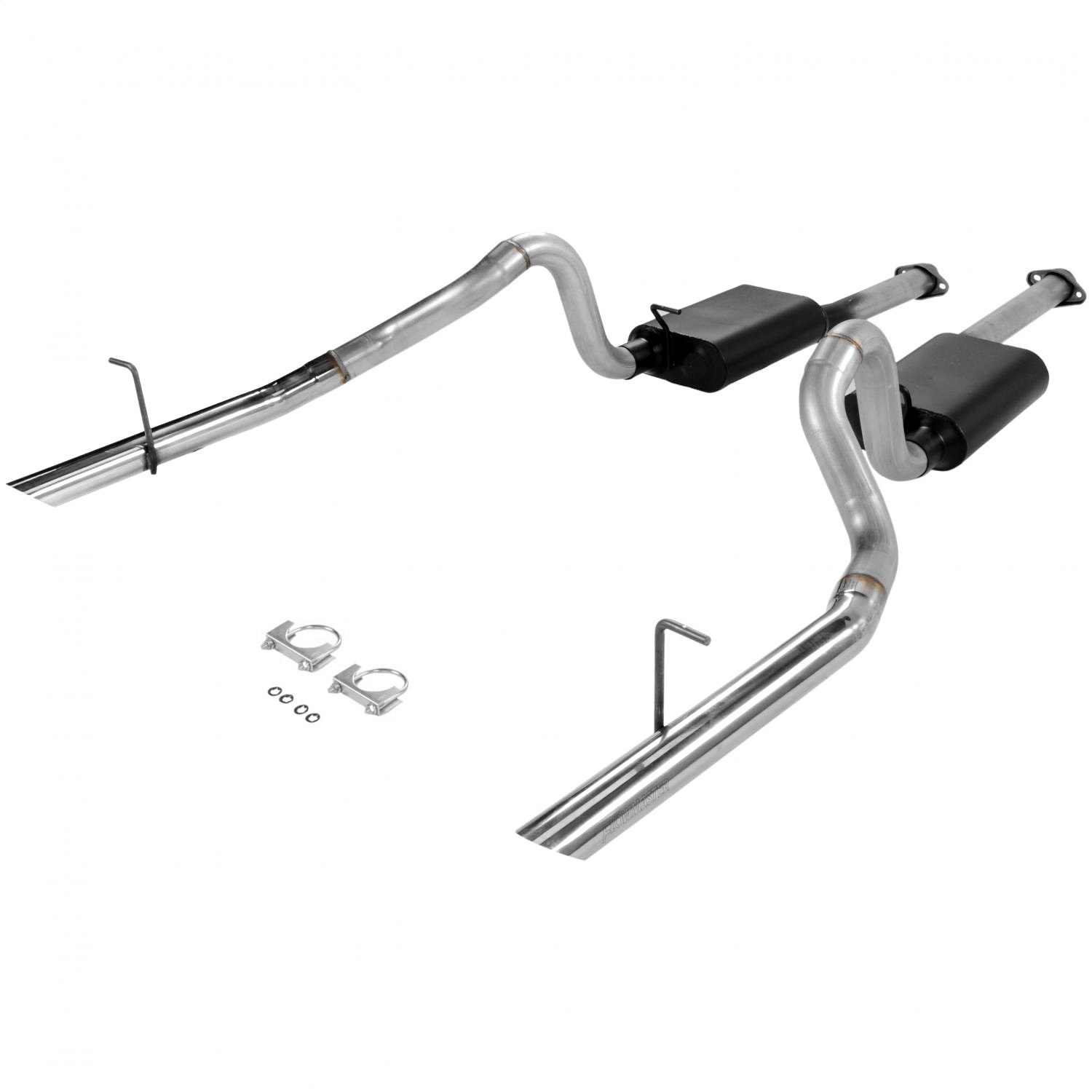 Flowmaster Flowmaster 17212 American Thunder Cat Back Exhaust System Fits 94-97 Mustang