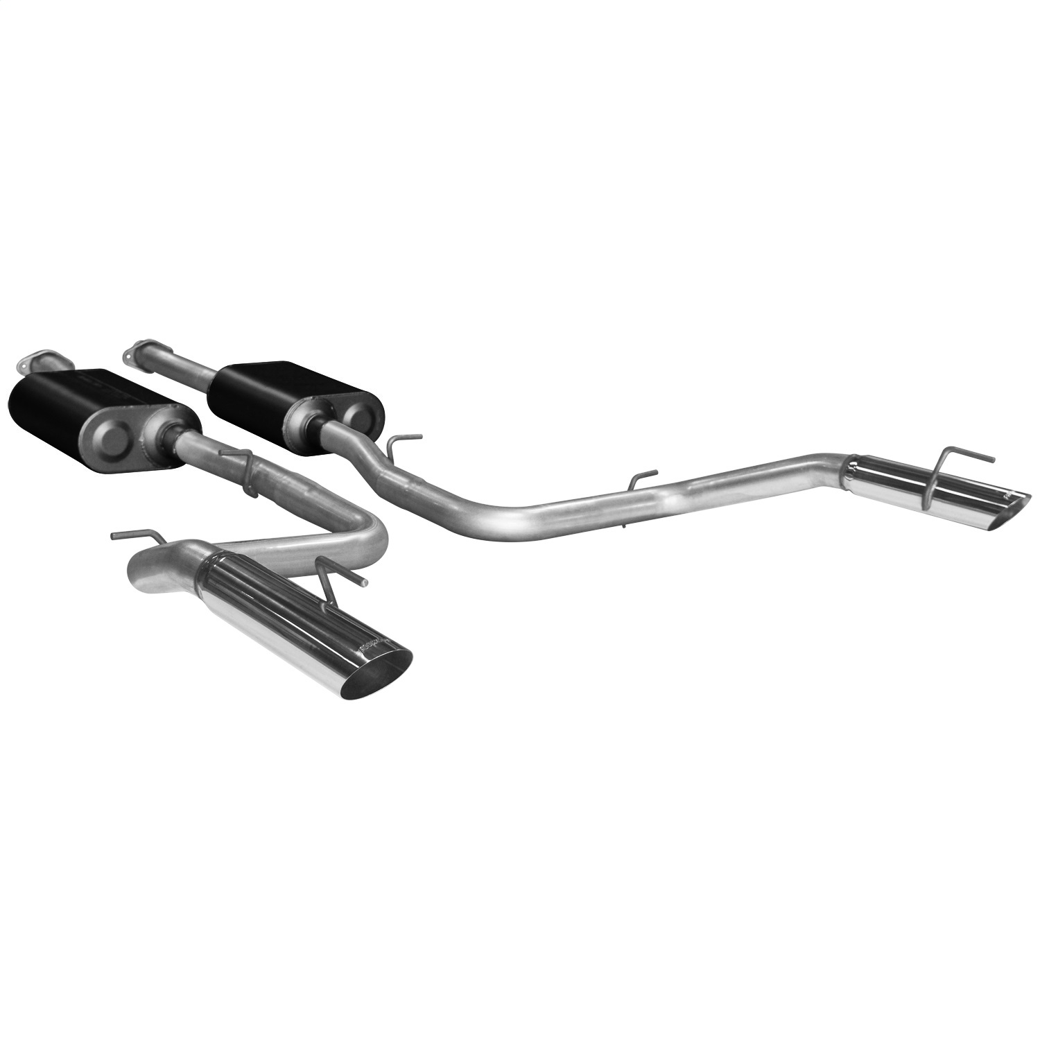 Flowmaster Flowmaster 17248 American Thunder Cat Back Exhaust System Fits 99-04 Mustang
