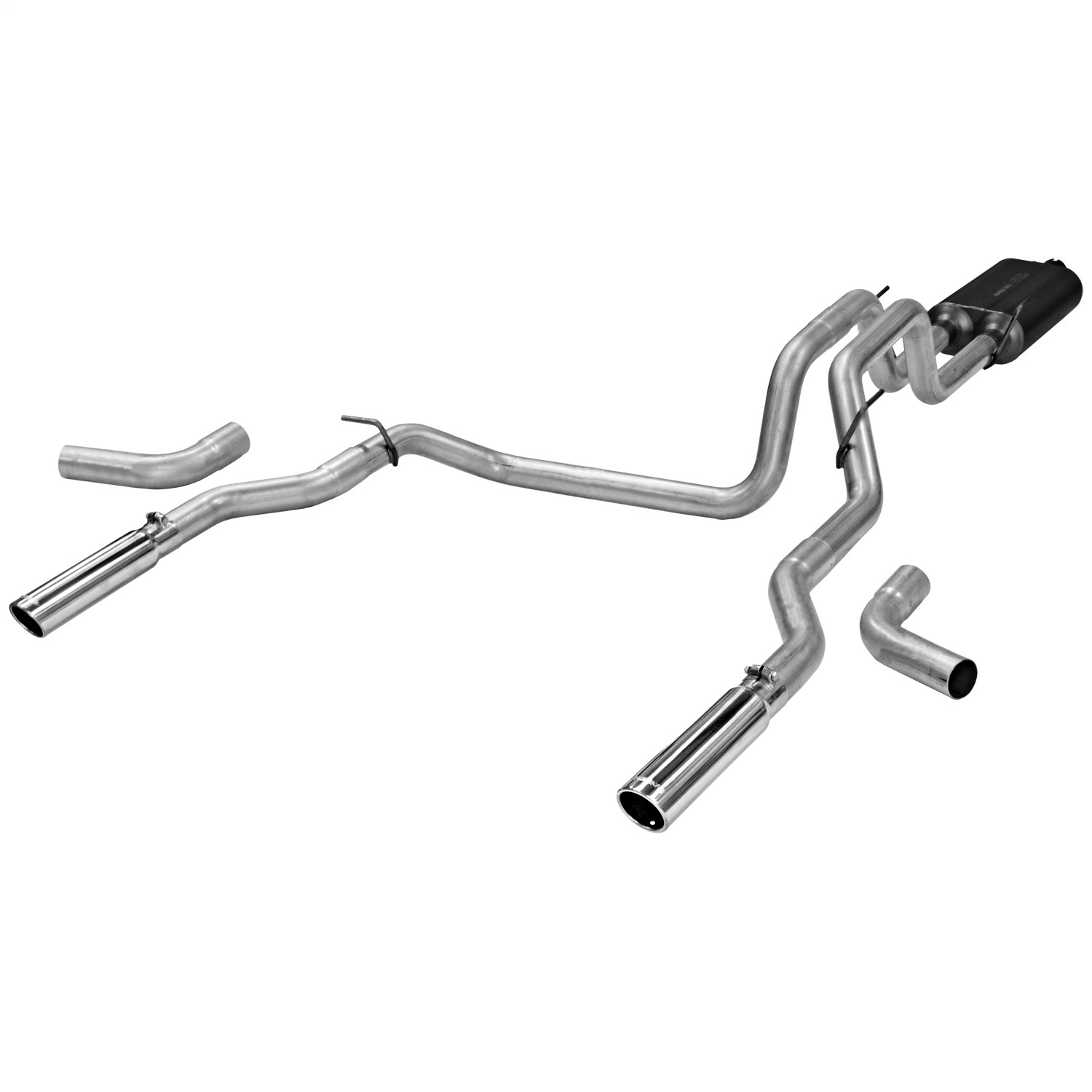 Flowmaster Flowmaster 17397 American Thunder Cat Back Exhaust System Fits 04-05 Ram 1500