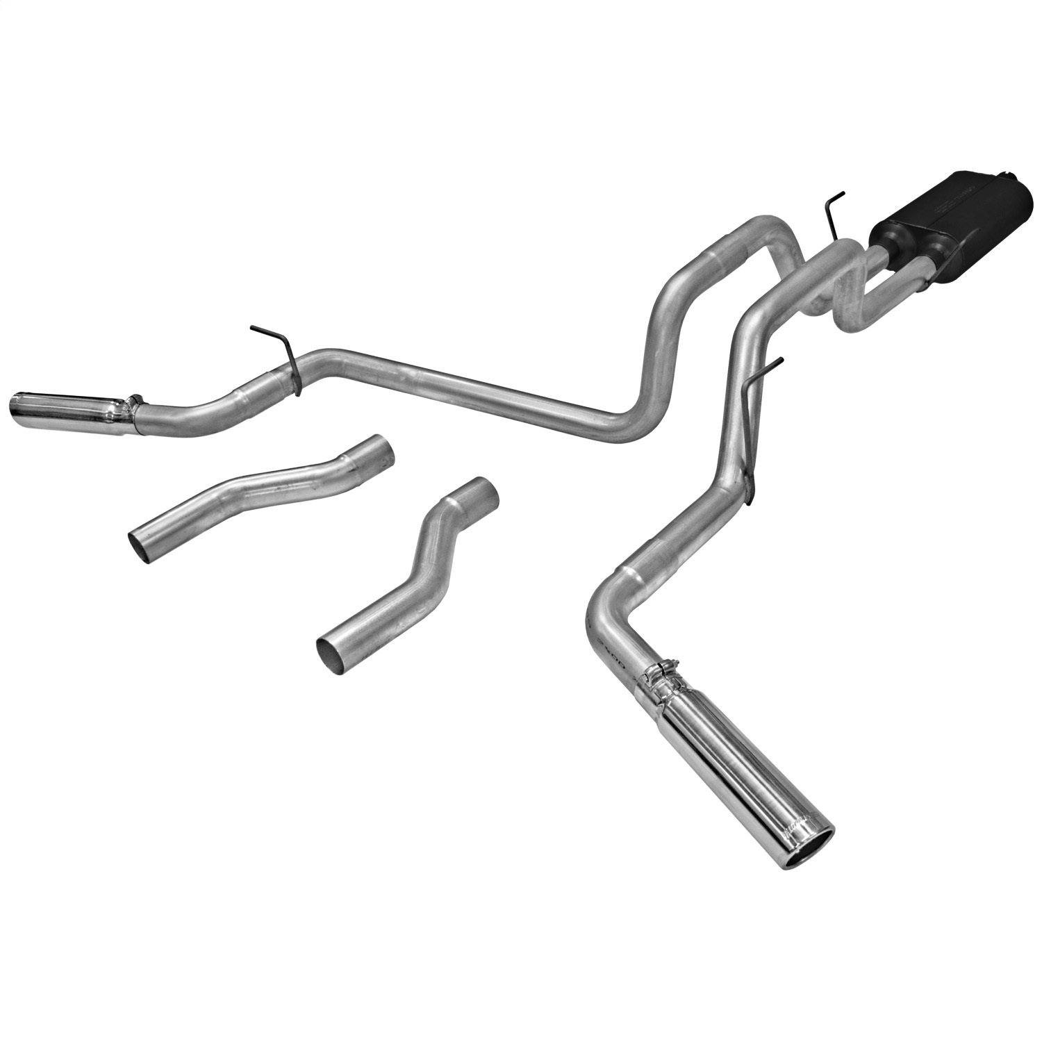 Flowmaster Flowmaster 17476 American Thunder Cat Back Exhaust System Fits 02-05 Ram 1500