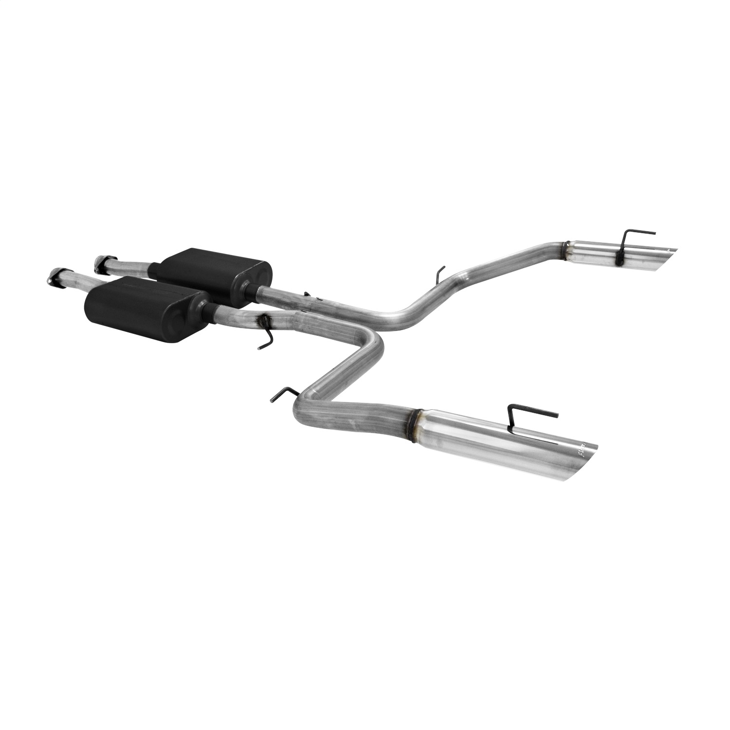 Flowmaster Flowmaster 817248 American Thunder Cat Back Exhaust System Fits 03-04 Mustang