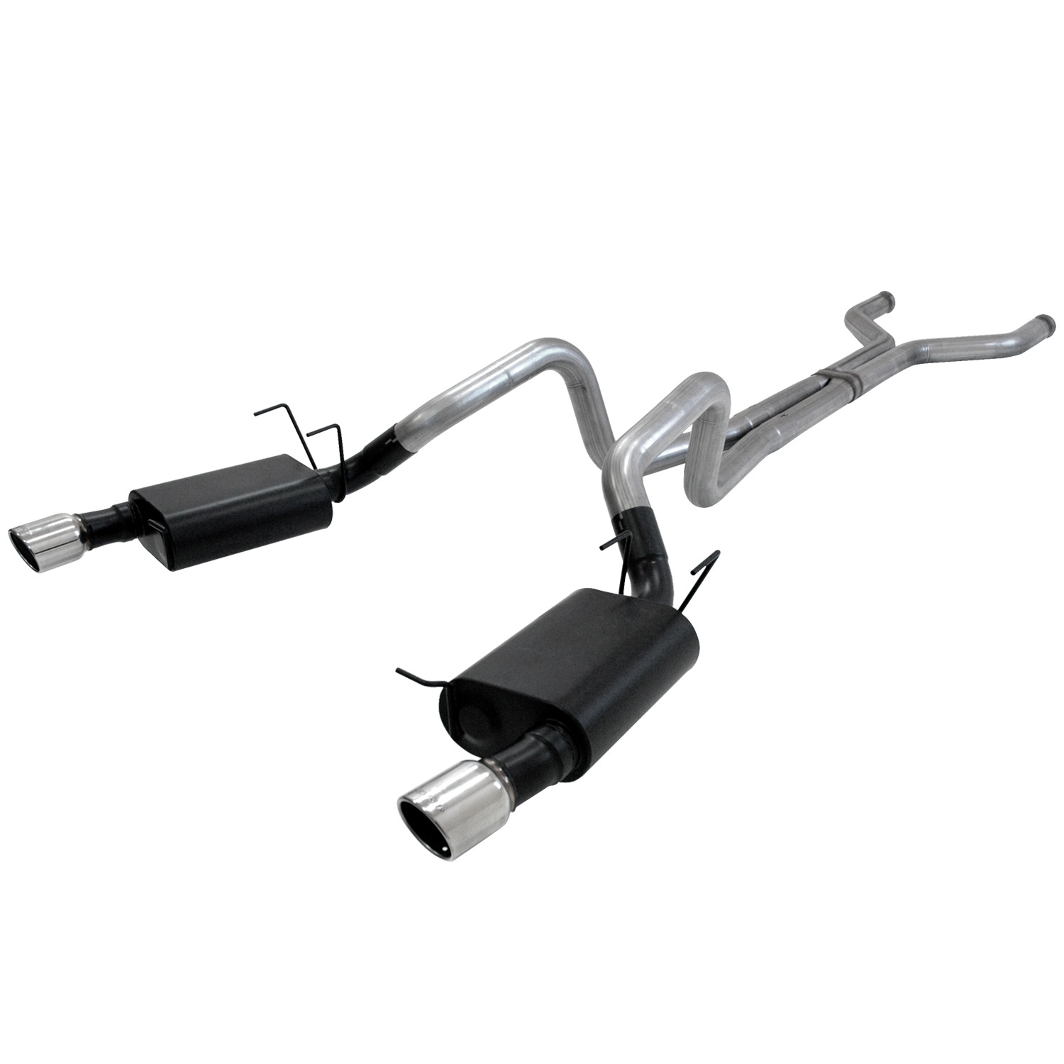 Flowmaster Flowmaster 817500 American Thunder Cat Back Exhaust System Fits 11-12 Mustang