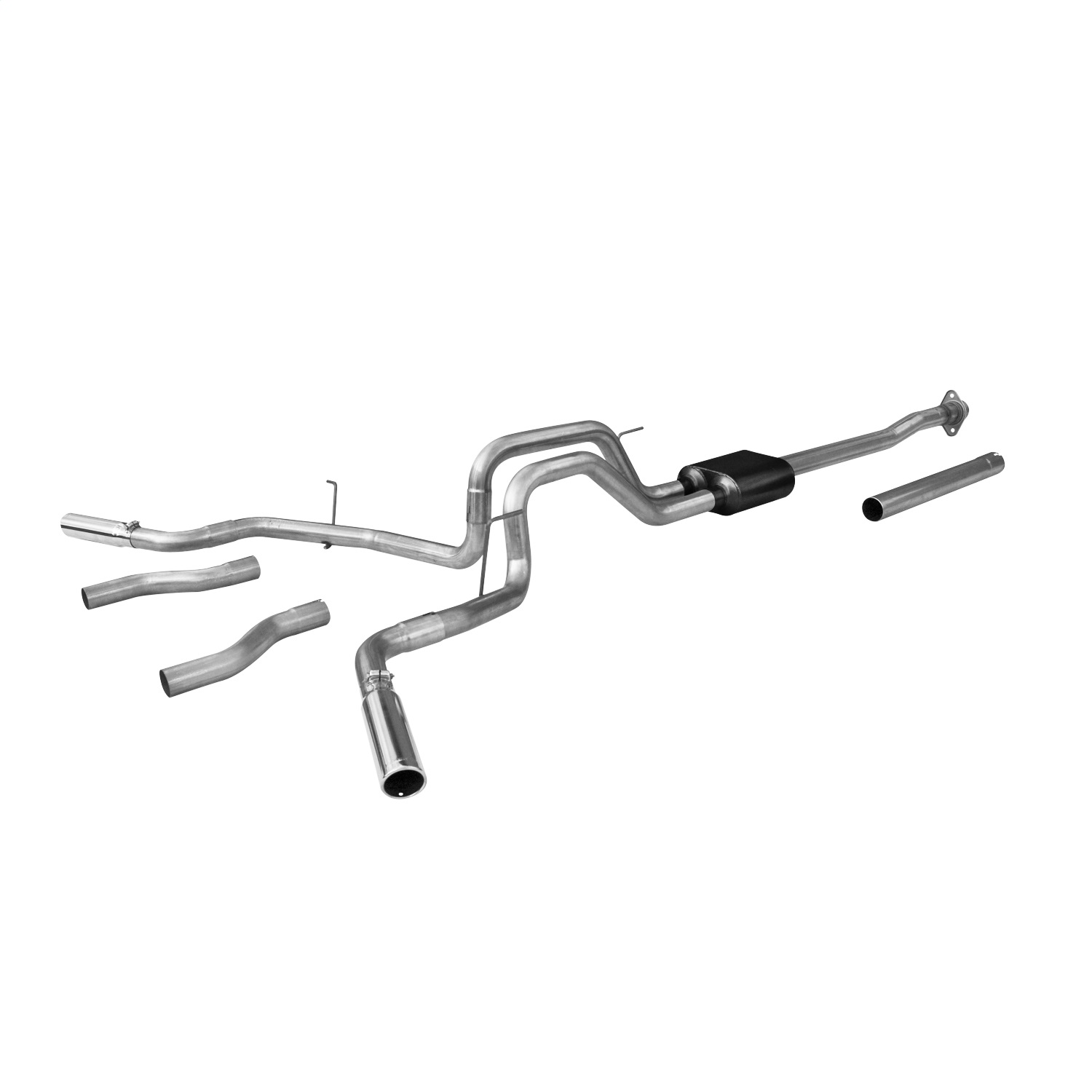 Flowmaster Flowmaster 817522 American Thunder Cat Back Exhaust System Fits 09-14 F-150