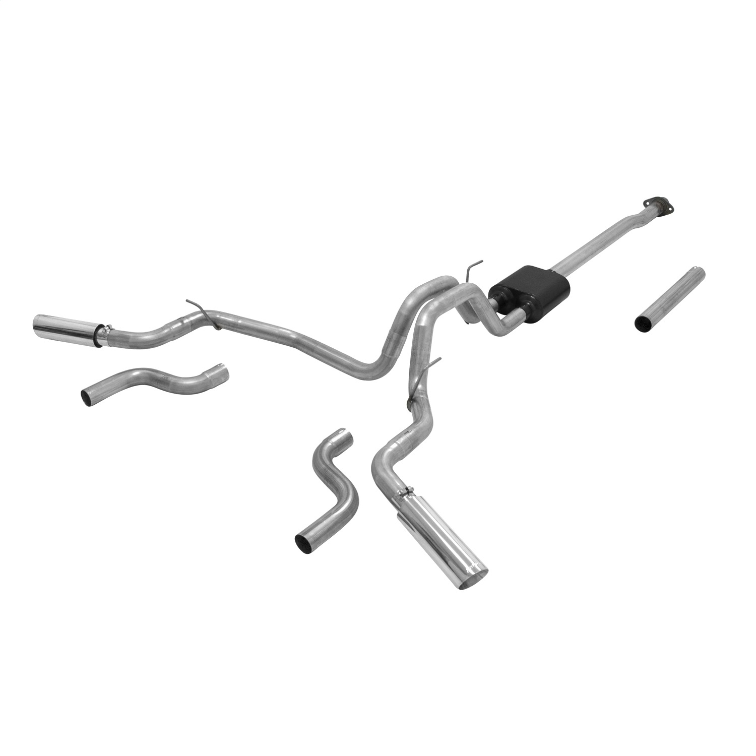 Flowmaster Flowmaster 817725 American Thunder Cat Back Exhaust System Fits 15 F-150