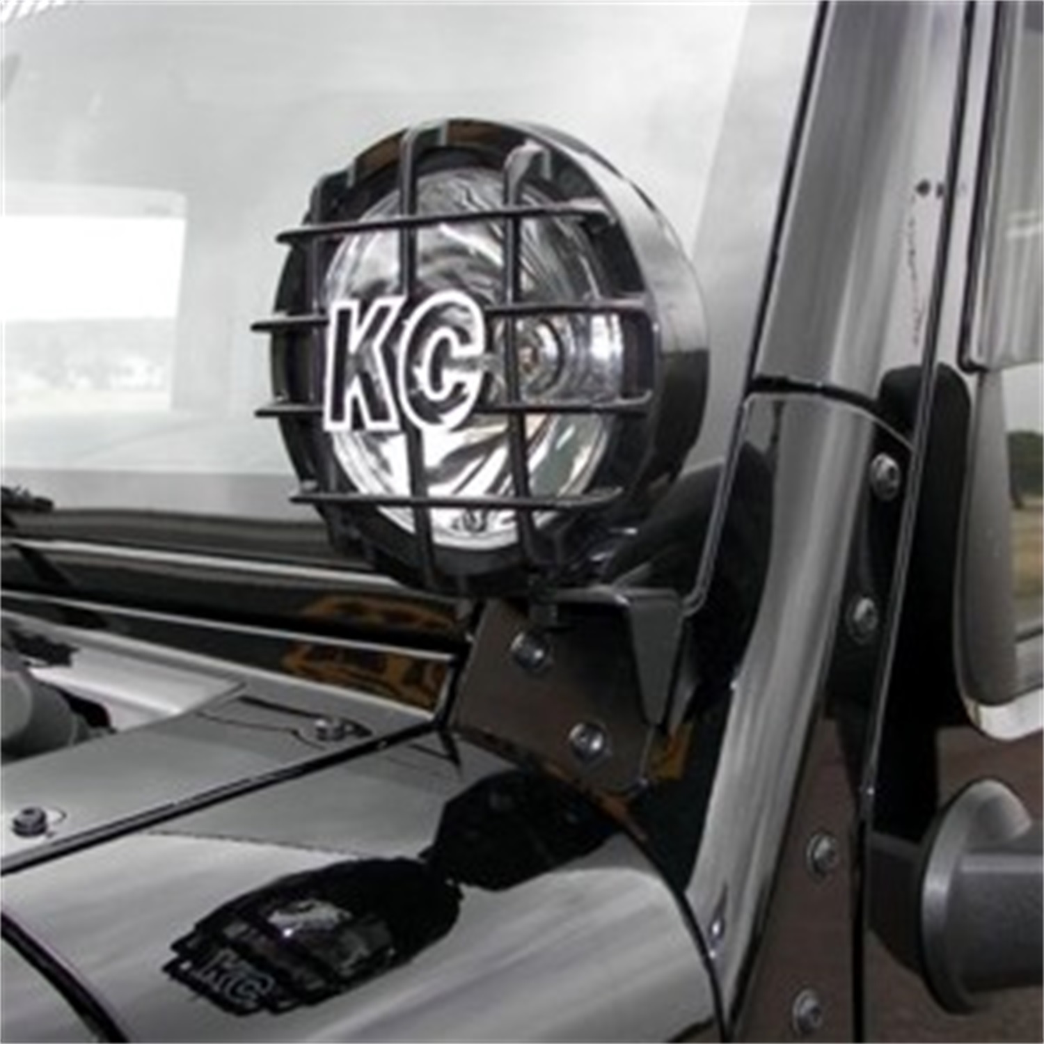Jeep fog light mounting bracket